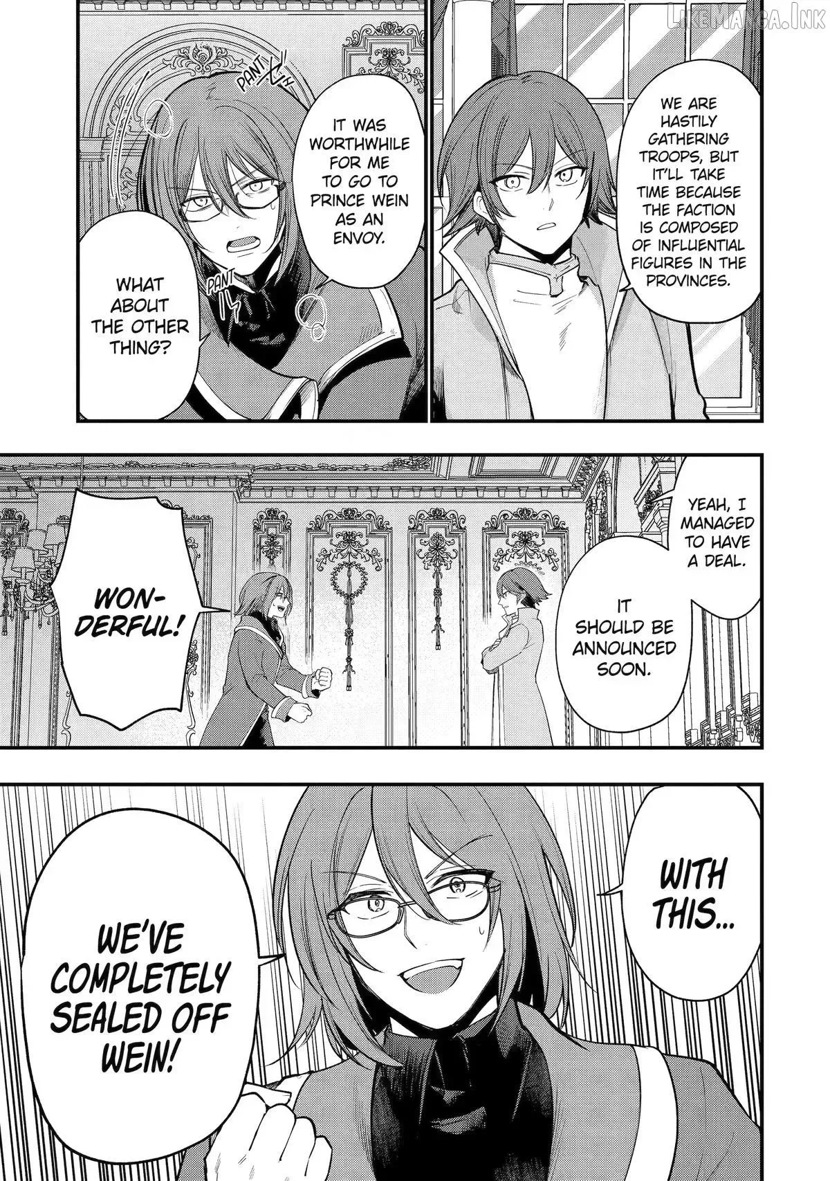 Tensai Ouji no Akaji Kokka Saisei Jutsu - Souda, Baikoku Shiyou Chapter 280 page 11