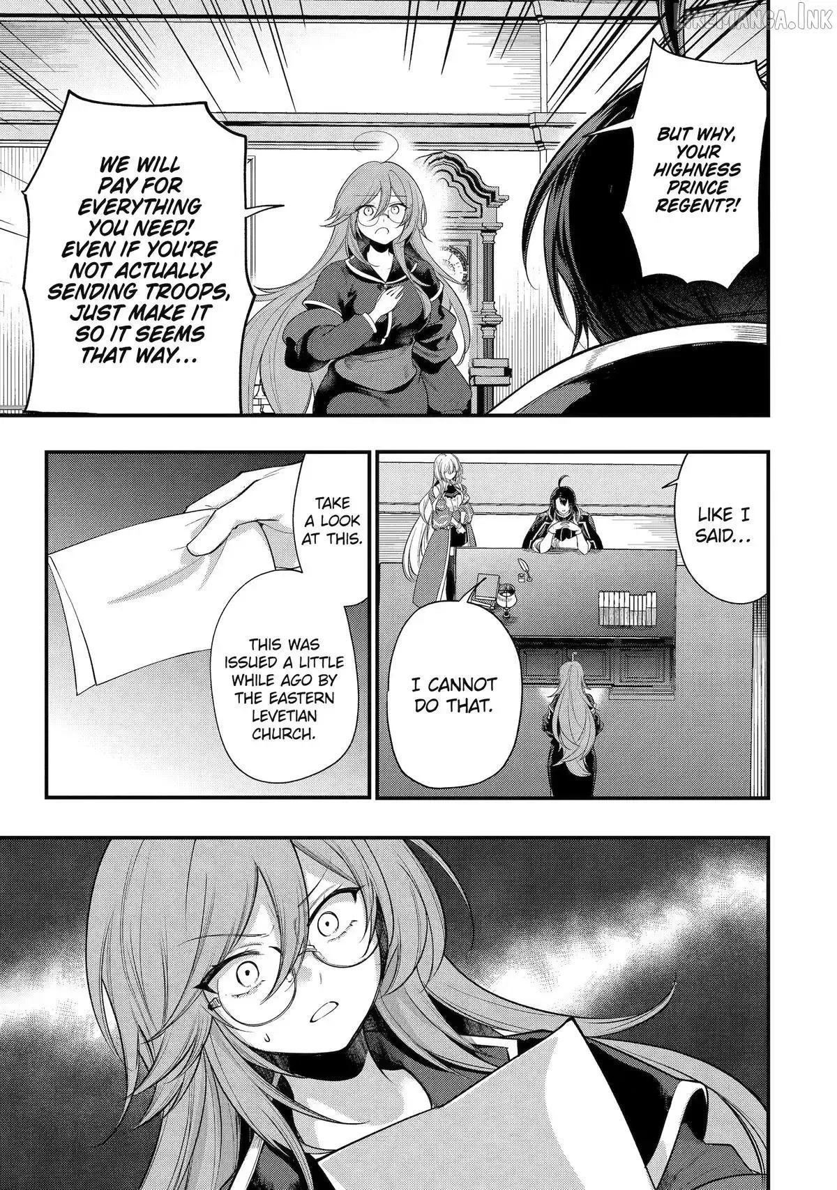 Tensai Ouji no Akaji Kokka Saisei Jutsu - Souda, Baikoku Shiyou Chapter 281 page 1