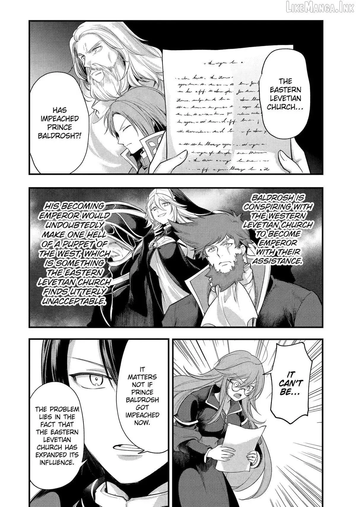 Tensai Ouji no Akaji Kokka Saisei Jutsu - Souda, Baikoku Shiyou Chapter 281 page 2