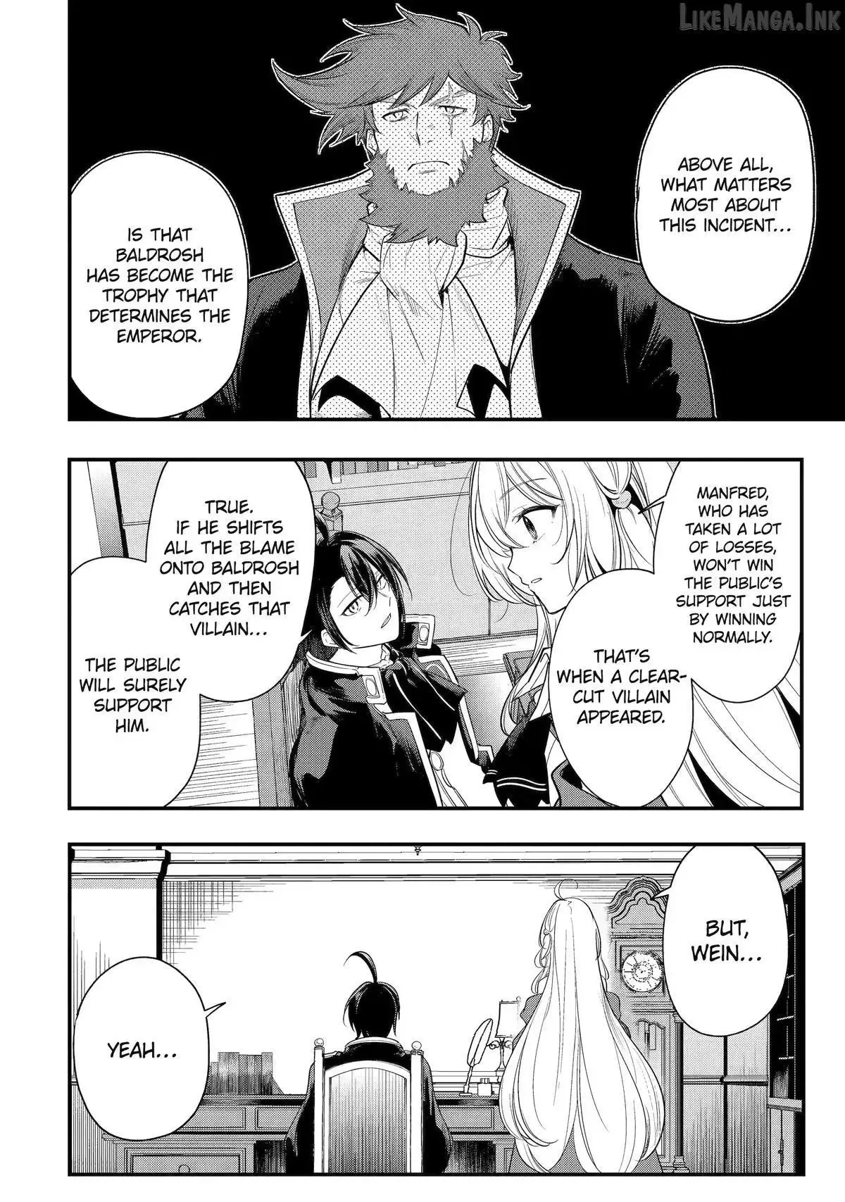 Tensai Ouji no Akaji Kokka Saisei Jutsu - Souda, Baikoku Shiyou Chapter 281 page 8
