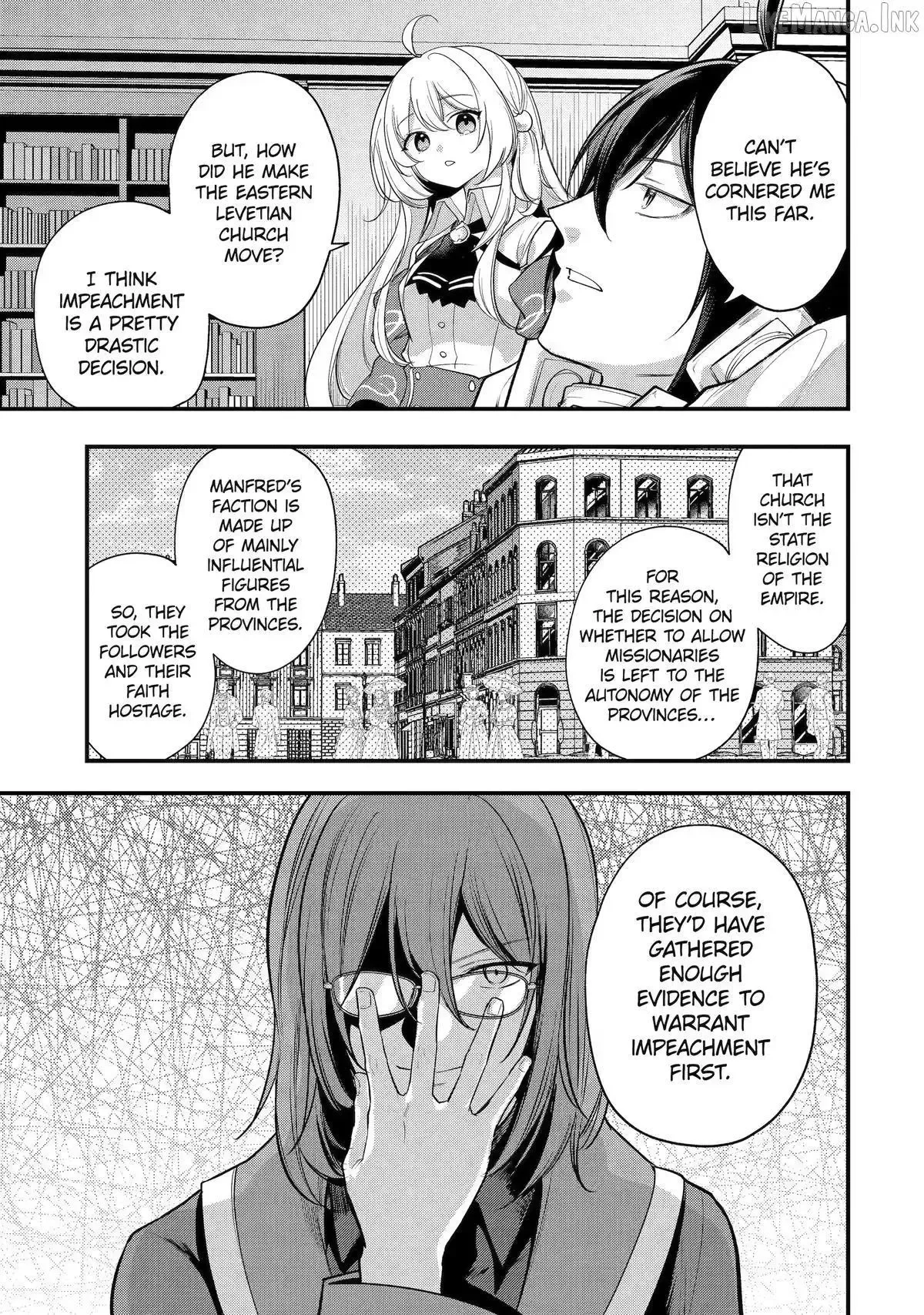 Tensai Ouji no Akaji Kokka Saisei Jutsu - Souda, Baikoku Shiyou Chapter 281 page 7