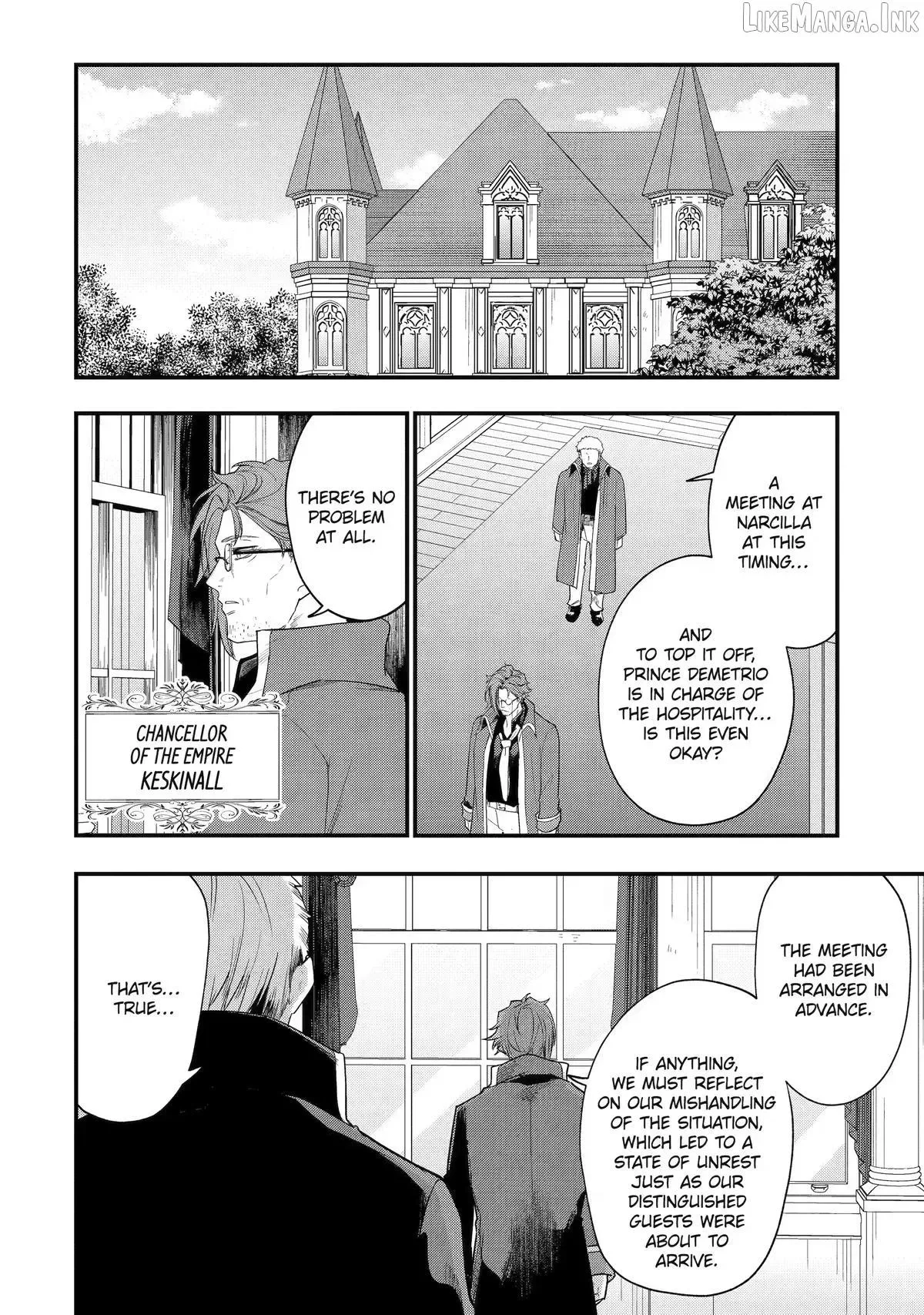 Tensai Ouji no Akaji Kokka Saisei Jutsu - Souda, Baikoku Shiyou Chapter 284 page 1