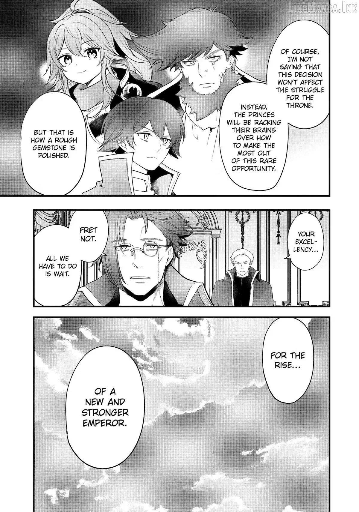 Tensai Ouji no Akaji Kokka Saisei Jutsu - Souda, Baikoku Shiyou Chapter 284 page 3