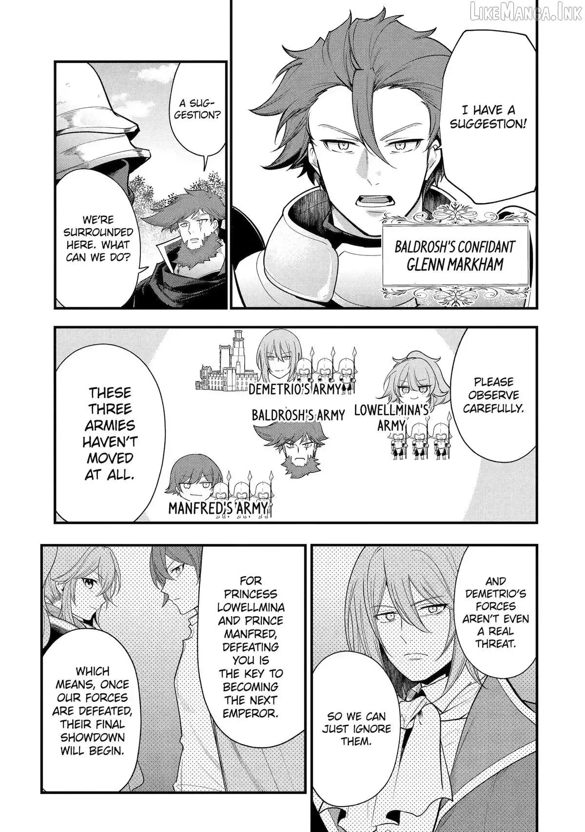 Tensai Ouji no Akaji Kokka Saisei Jutsu - Souda, Baikoku Shiyou Chapter 285 page 3