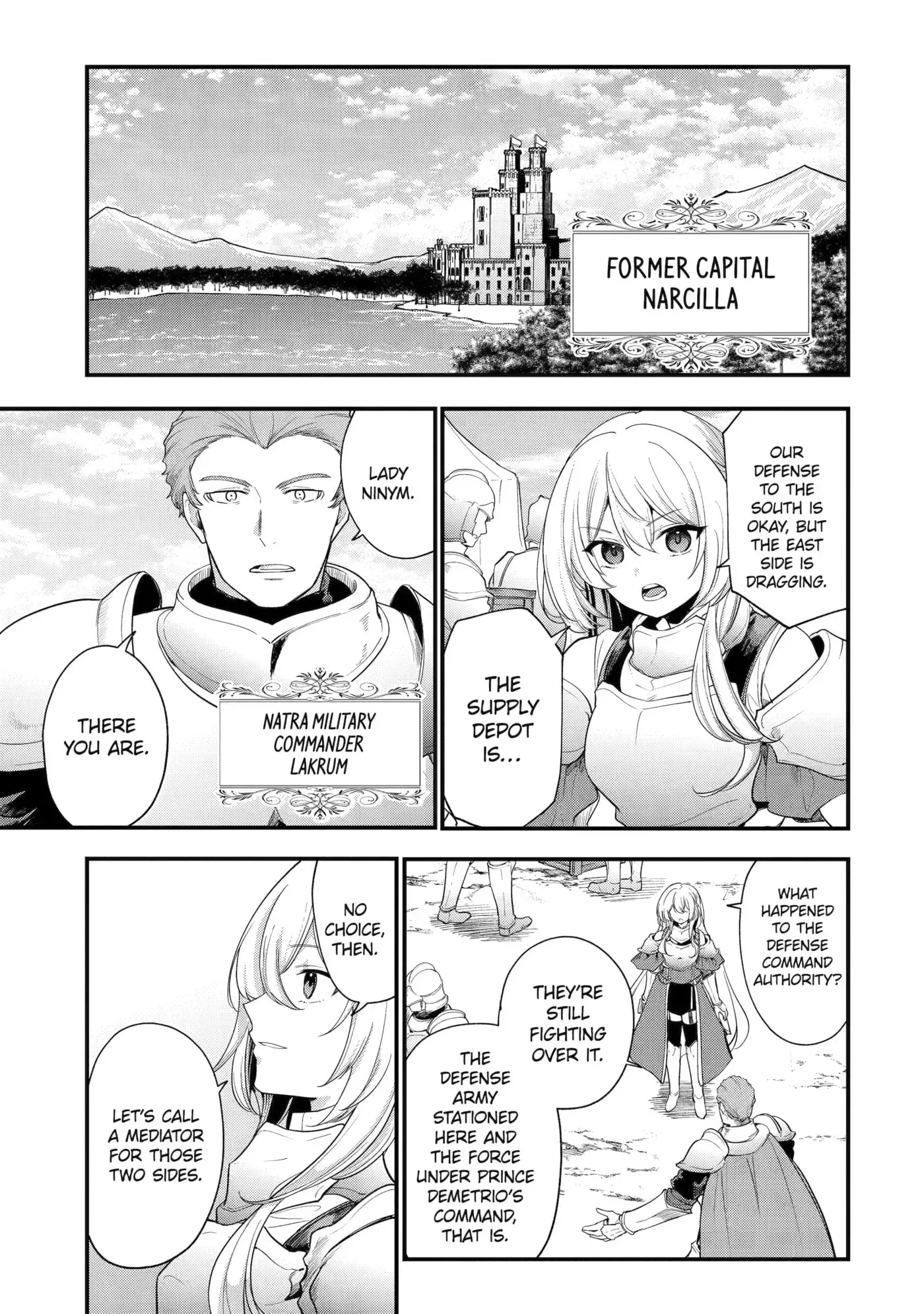 Tensai Ouji no Akaji Kokka Saisei Jutsu - Souda, Baikoku Shiyou Chapter 283 page 1