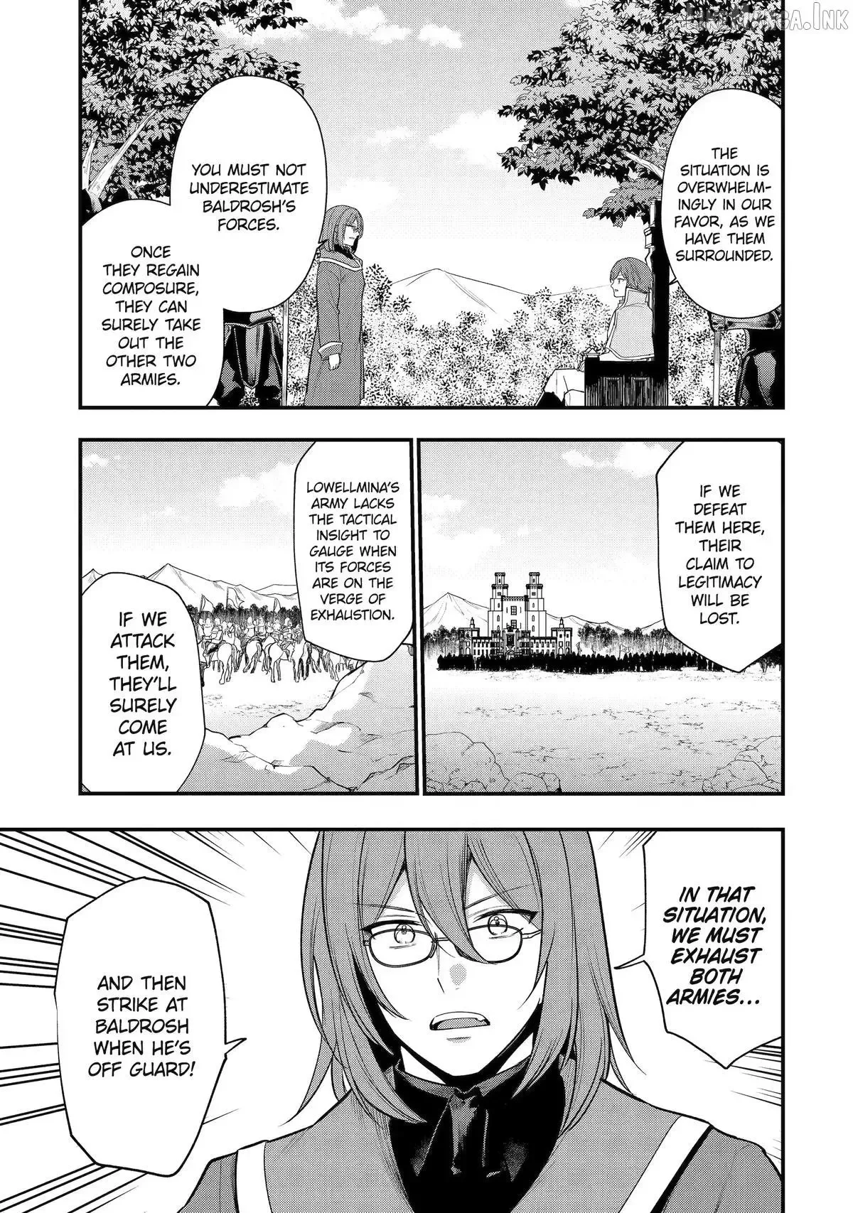 Tensai Ouji no Akaji Kokka Saisei Jutsu - Souda, Baikoku Shiyou Chapter 285 page 9