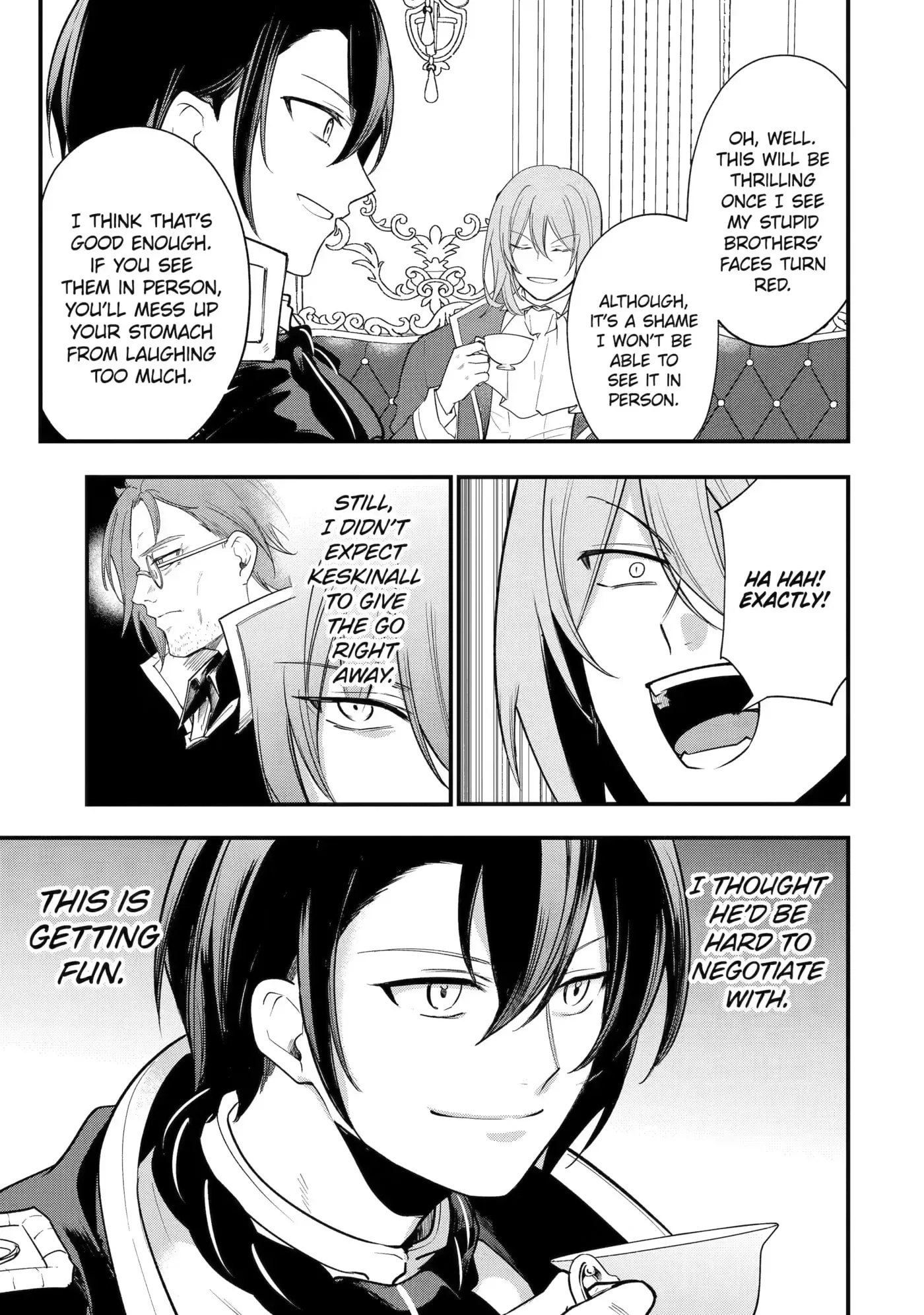 Tensai Ouji no Akaji Kokka Saisei Jutsu - Souda, Baikoku Shiyou Chapter 283 page 11