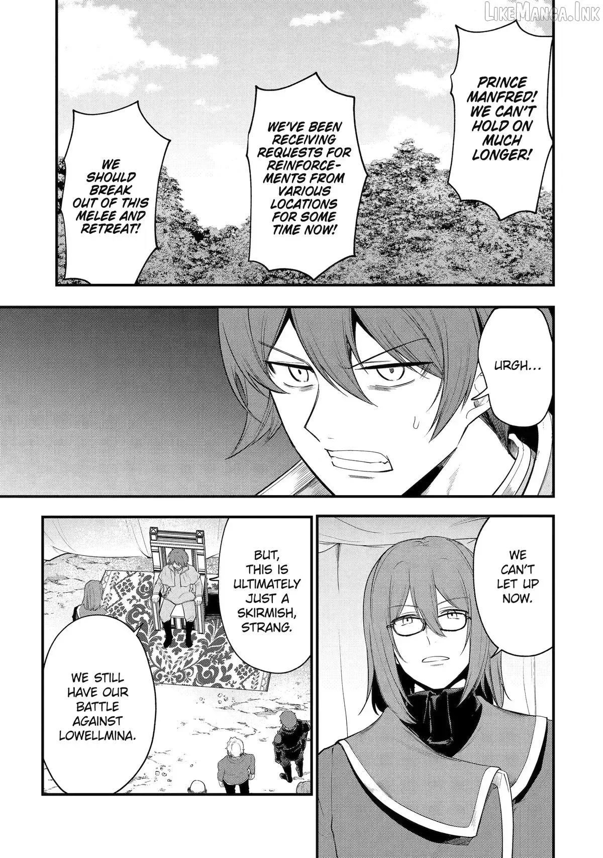Tensai Ouji no Akaji Kokka Saisei Jutsu - Souda, Baikoku Shiyou Chapter 288 page 1