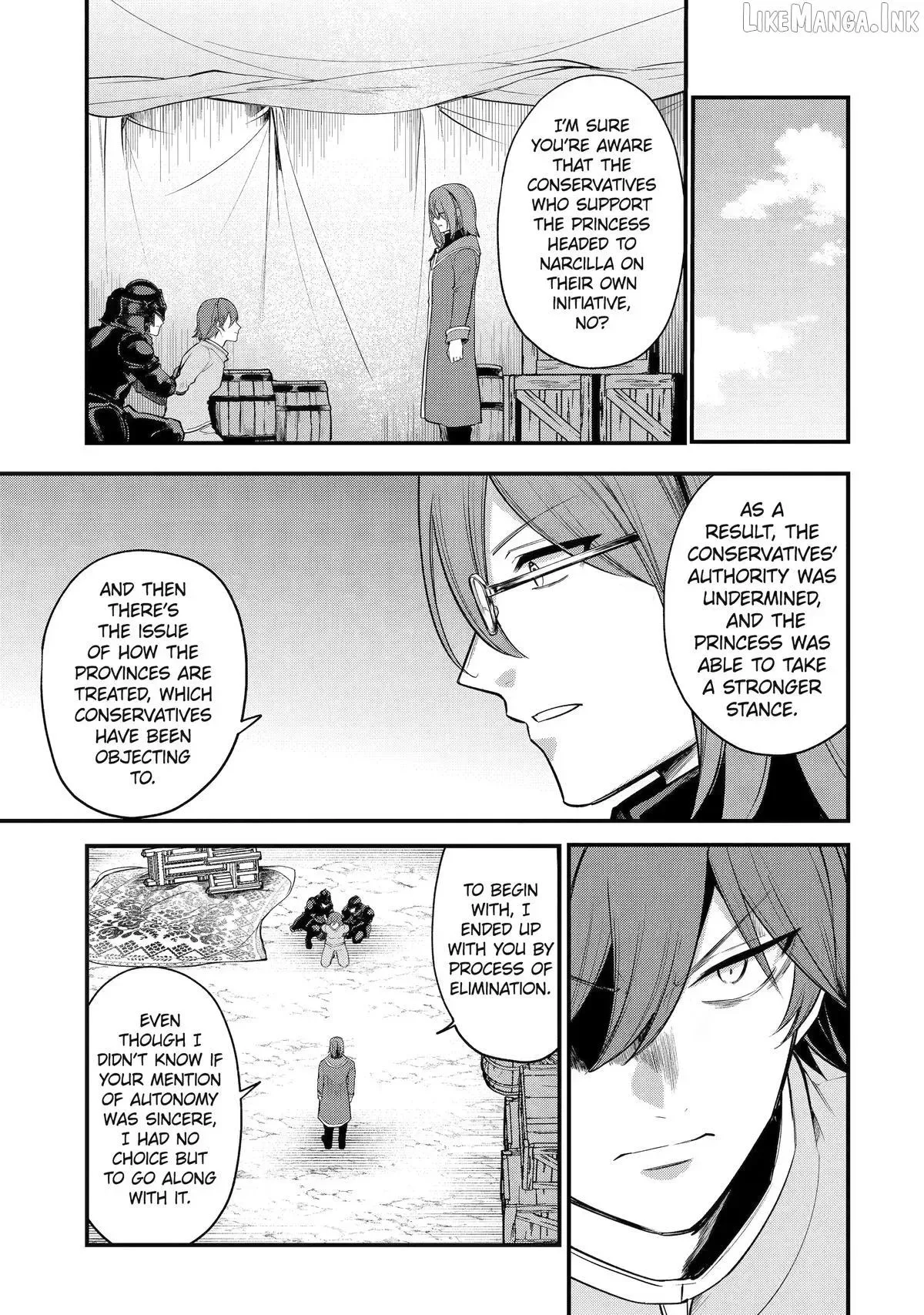 Tensai Ouji no Akaji Kokka Saisei Jutsu - Souda, Baikoku Shiyou Chapter 289 page 3
