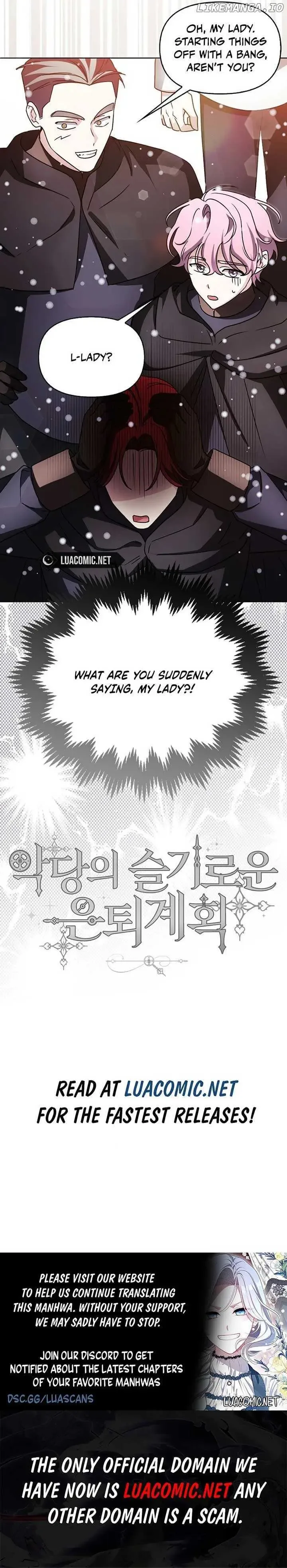 The Villainess' Wise Retirement Plan Chapter 22 page 12