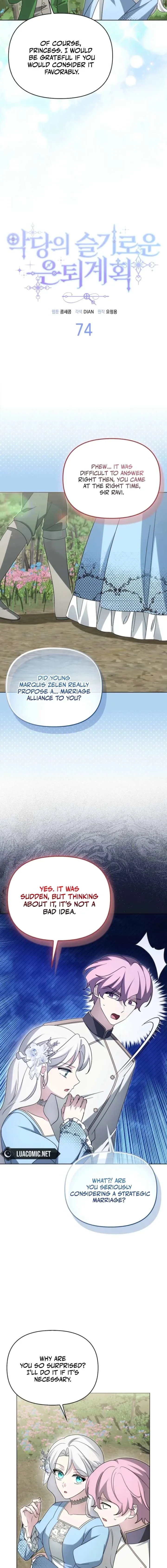 The Villainess’s Wise Retirement Plan Chapter 74 page 4
