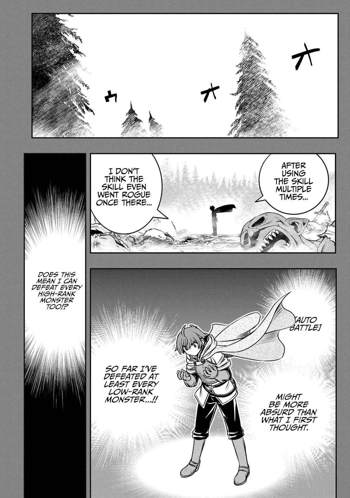 Dame Skill [Auto Mode] ga Kakuseishimashita ~Are, Guild no Scout-san, Ore wo "Iranai"-tte Itte Masendeshita?~ Chapter 8 page 17