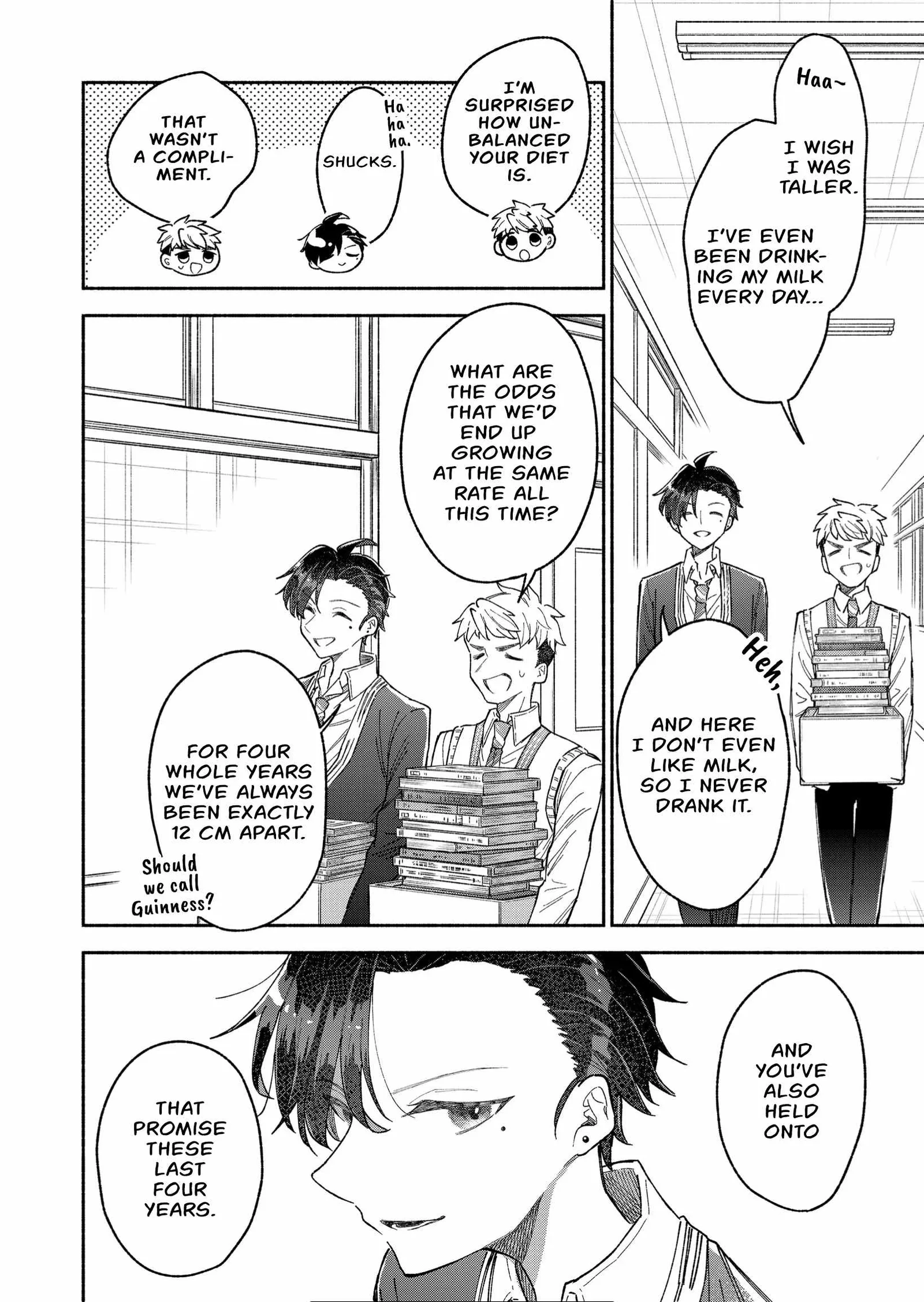Kakkoii Onnanoko to 12-centi no Yakusoku Chapter 2 page 8