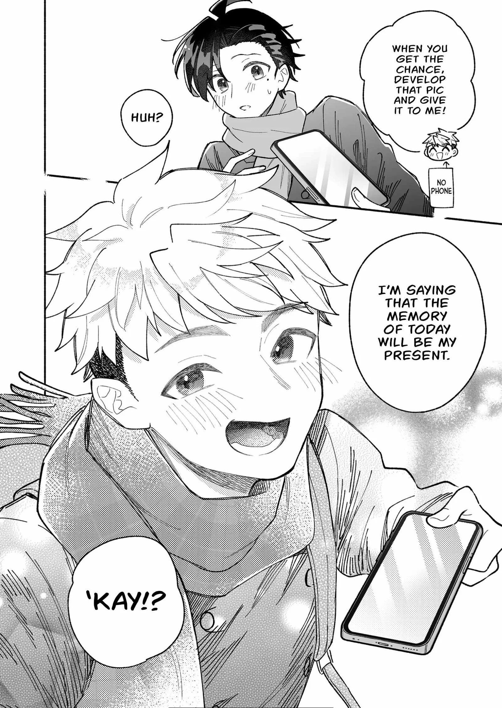 Kakkoii Onnanoko to 12-centi no Yakusoku Chapter 17.5 page 4