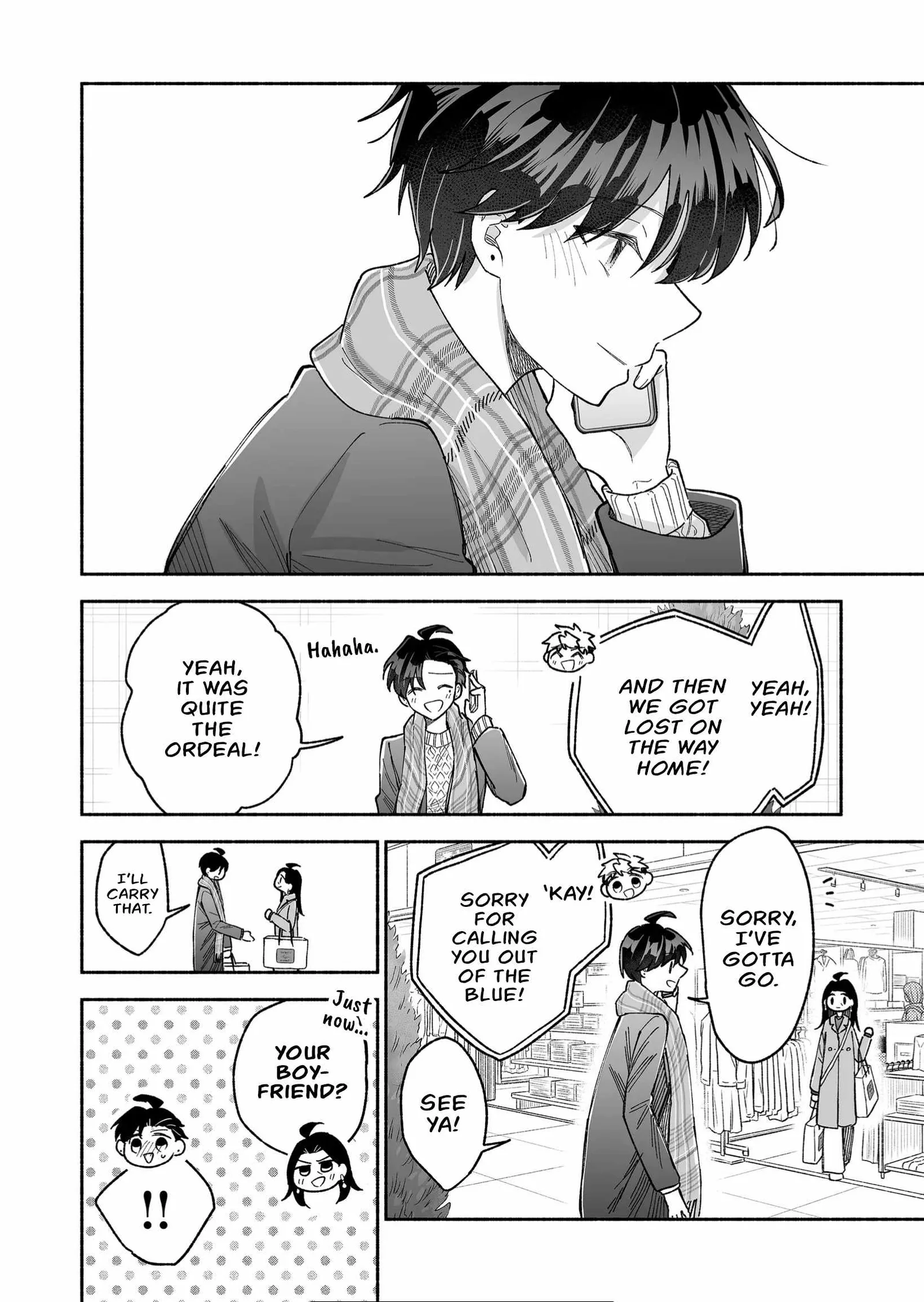 Kakkoii Onnanoko to 12-centi no Yakusoku Chapter 17 page 14