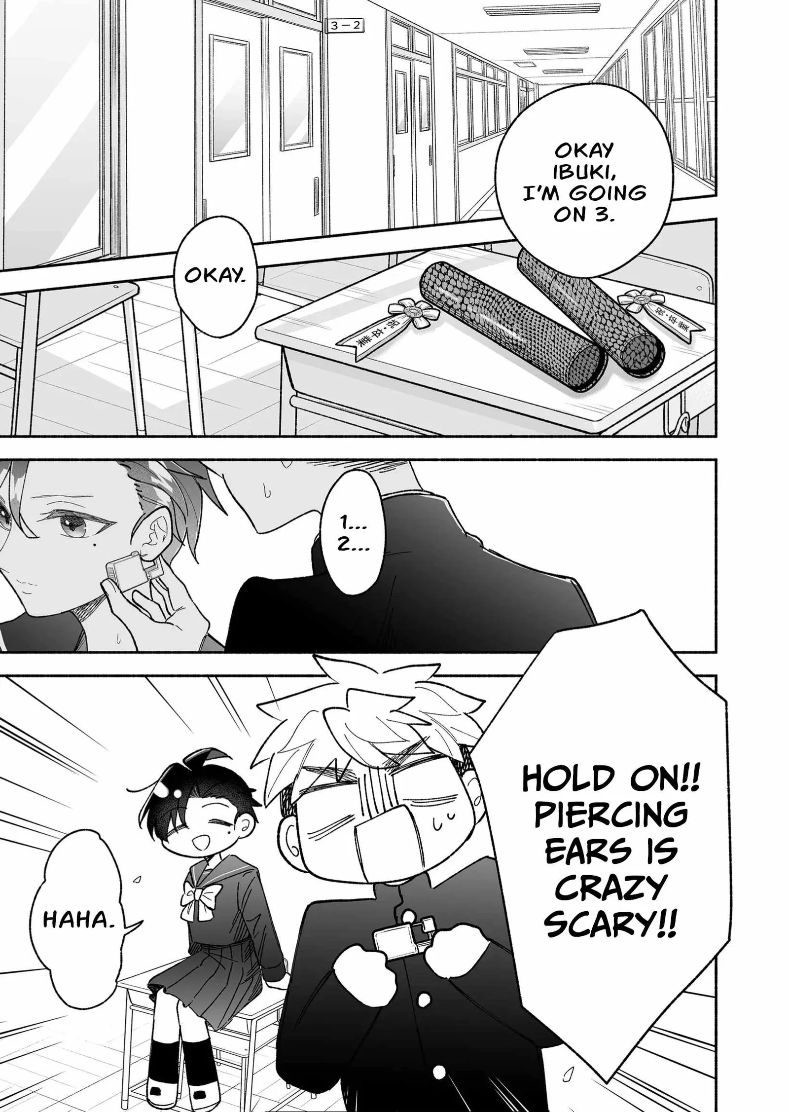 Kakkoii Onnanoko to 12-centi no Yakusoku Chapter 17.5 page 7