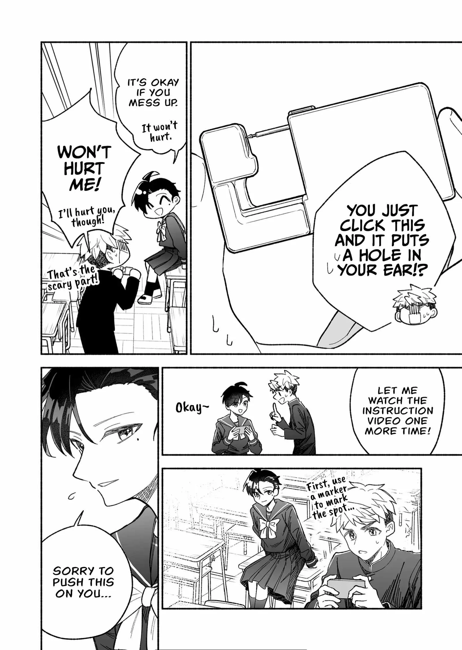 Kakkoii Onnanoko to 12-centi no Yakusoku Chapter 17.5 page 8