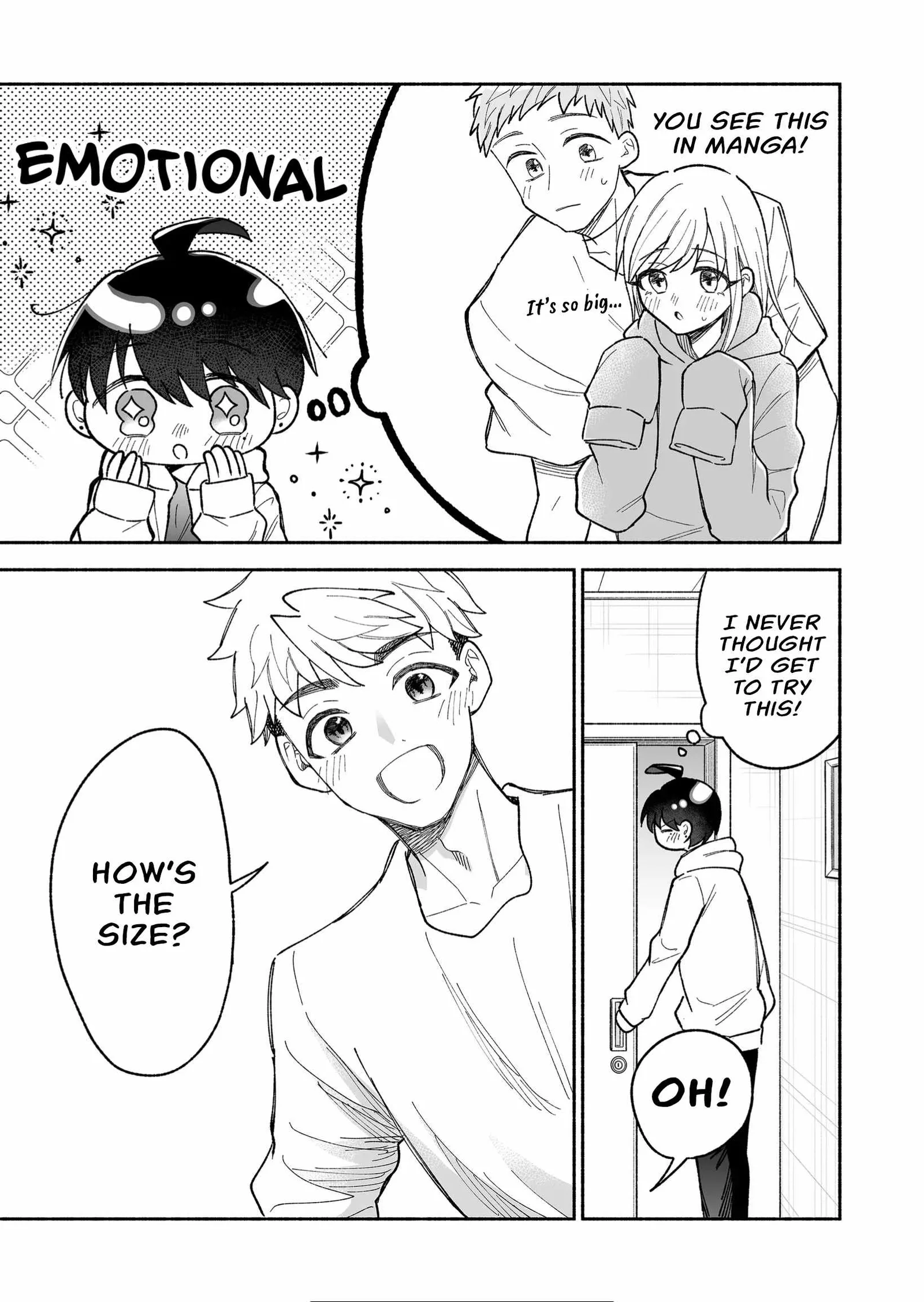 Kakkoii Onnanoko to 12-centi no Yakusoku Chapter 12.5 page 11