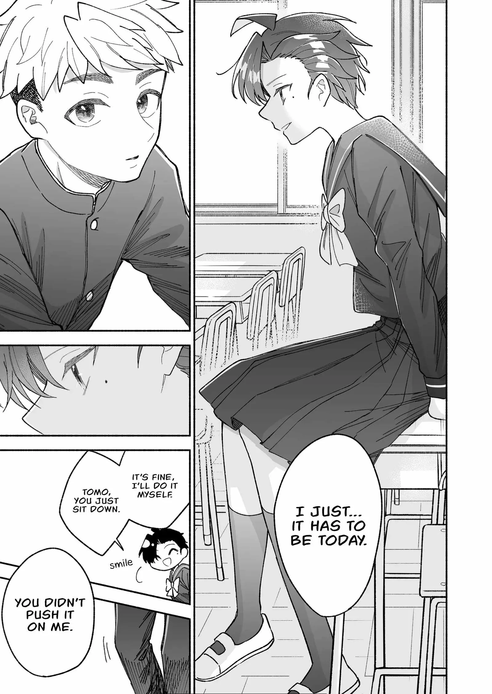 Kakkoii Onnanoko to 12-centi no Yakusoku Chapter 17.5 page 9