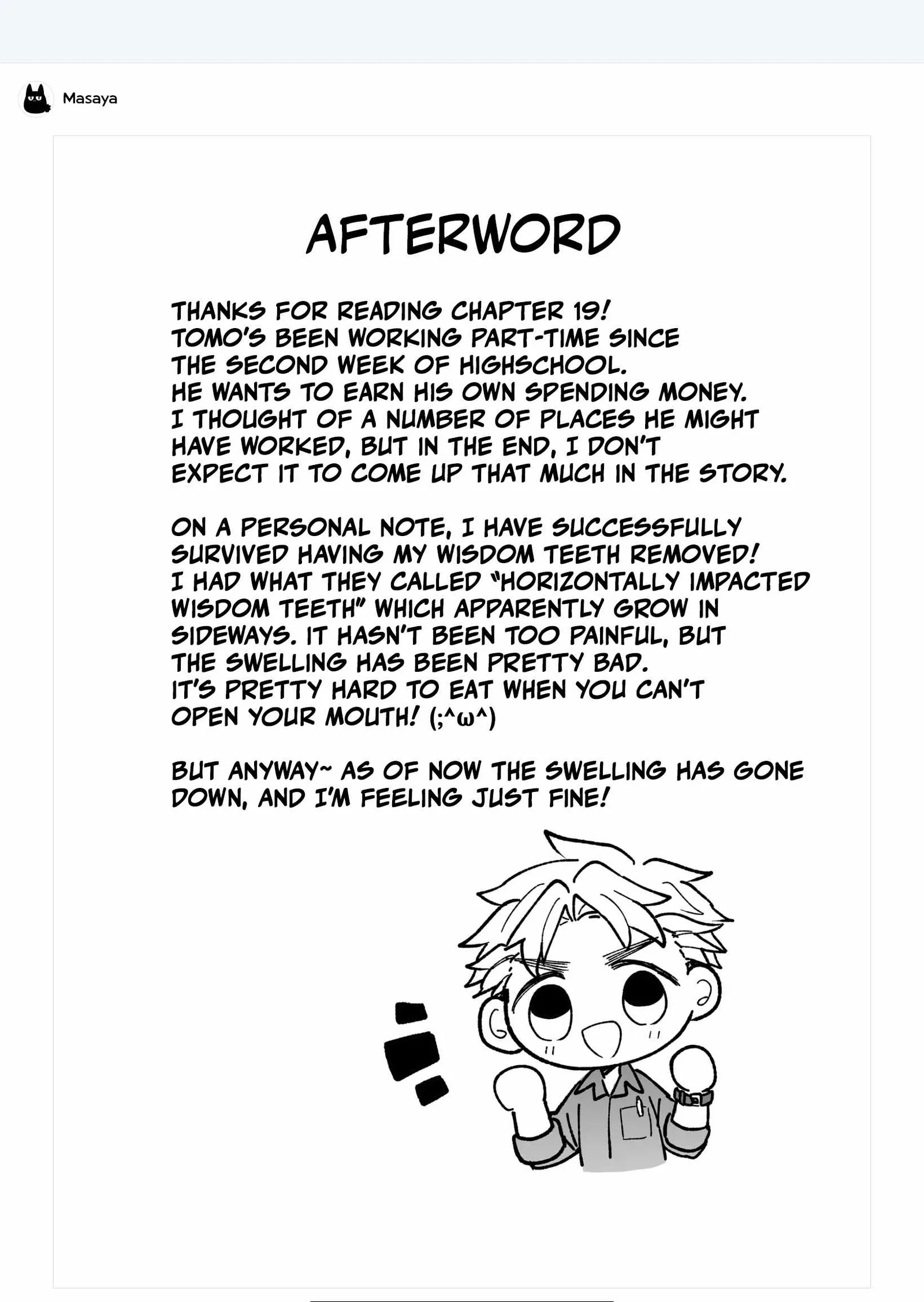 Kakkoii Onnanoko to 12-centi no Yakusoku Chapter 19 page 16