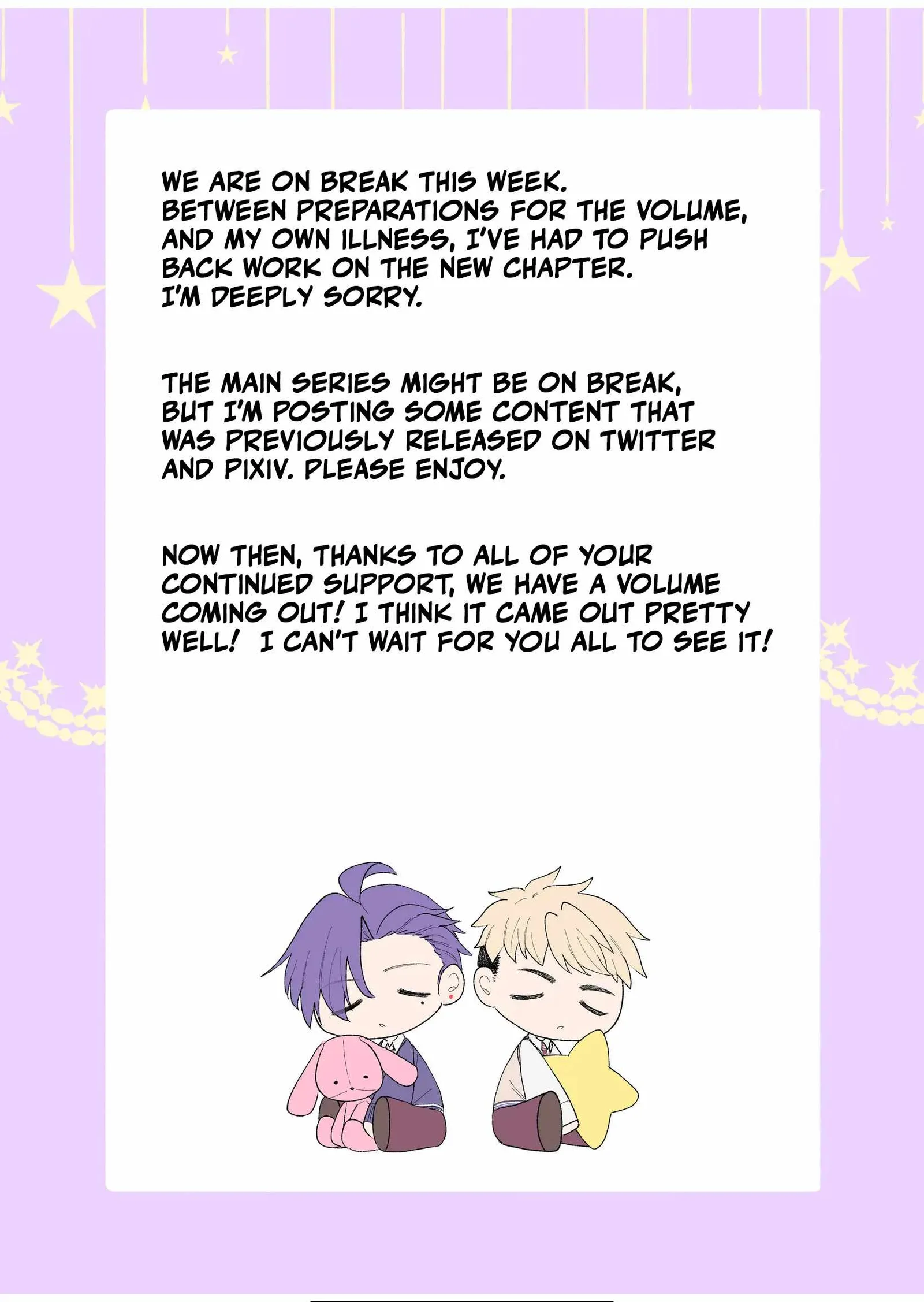 Kakkoii Onnanoko to 12-centi no Yakusoku Chapter 20.5 page 1
