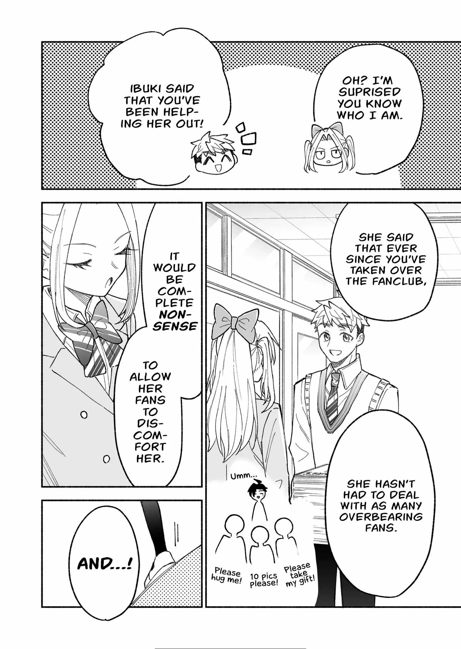 Kakkoii Onnanoko to 12-centi no Yakusoku Chapter 21.5 page 8