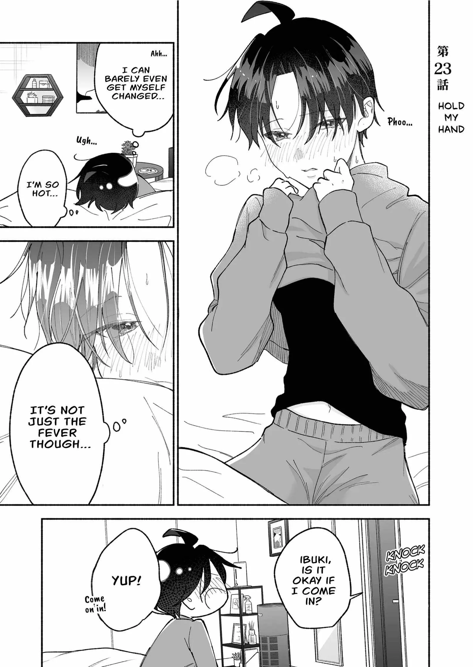 Kakkoii Onnanoko to 12-centi no Yakusoku Chapter 23 page 1
