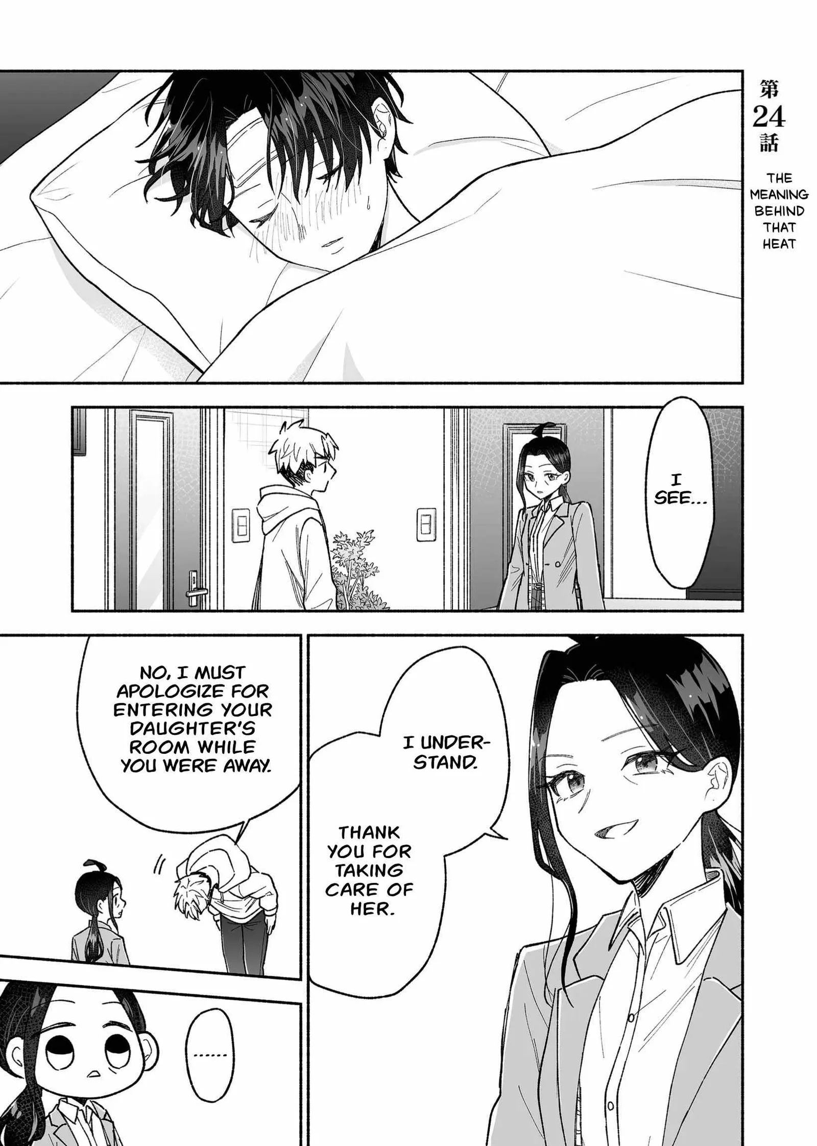 Kakkoii Onnanoko to 12-centi no Yakusoku Chapter 24 page 1