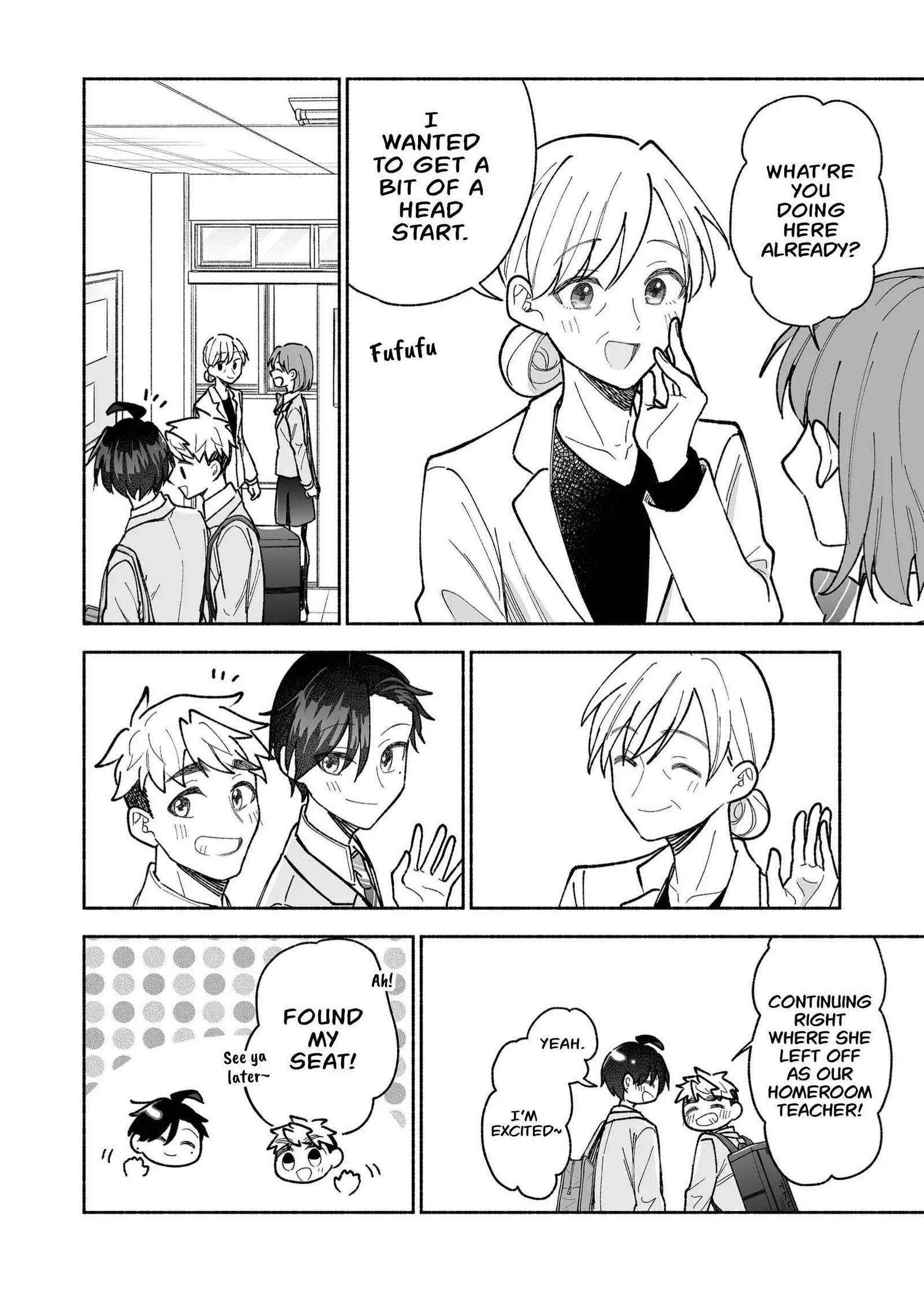 Kakkoii Onnanoko to 12-centi no Yakusoku Chapter 27 page 8