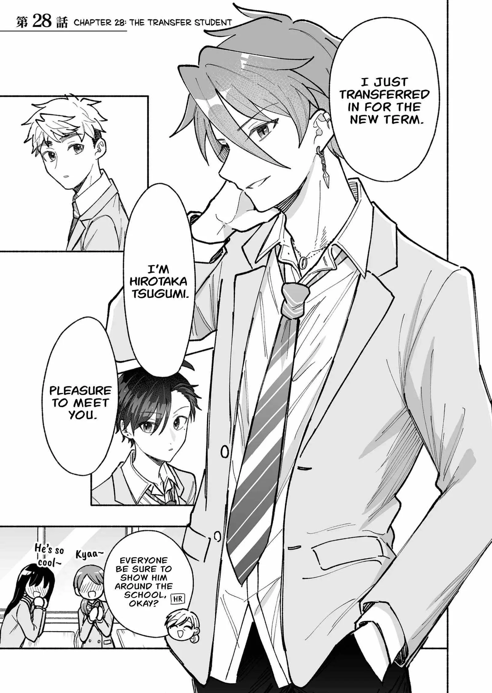 Kakkoii Onnanoko to 12-centi no Yakusoku Chapter 28 page 1
