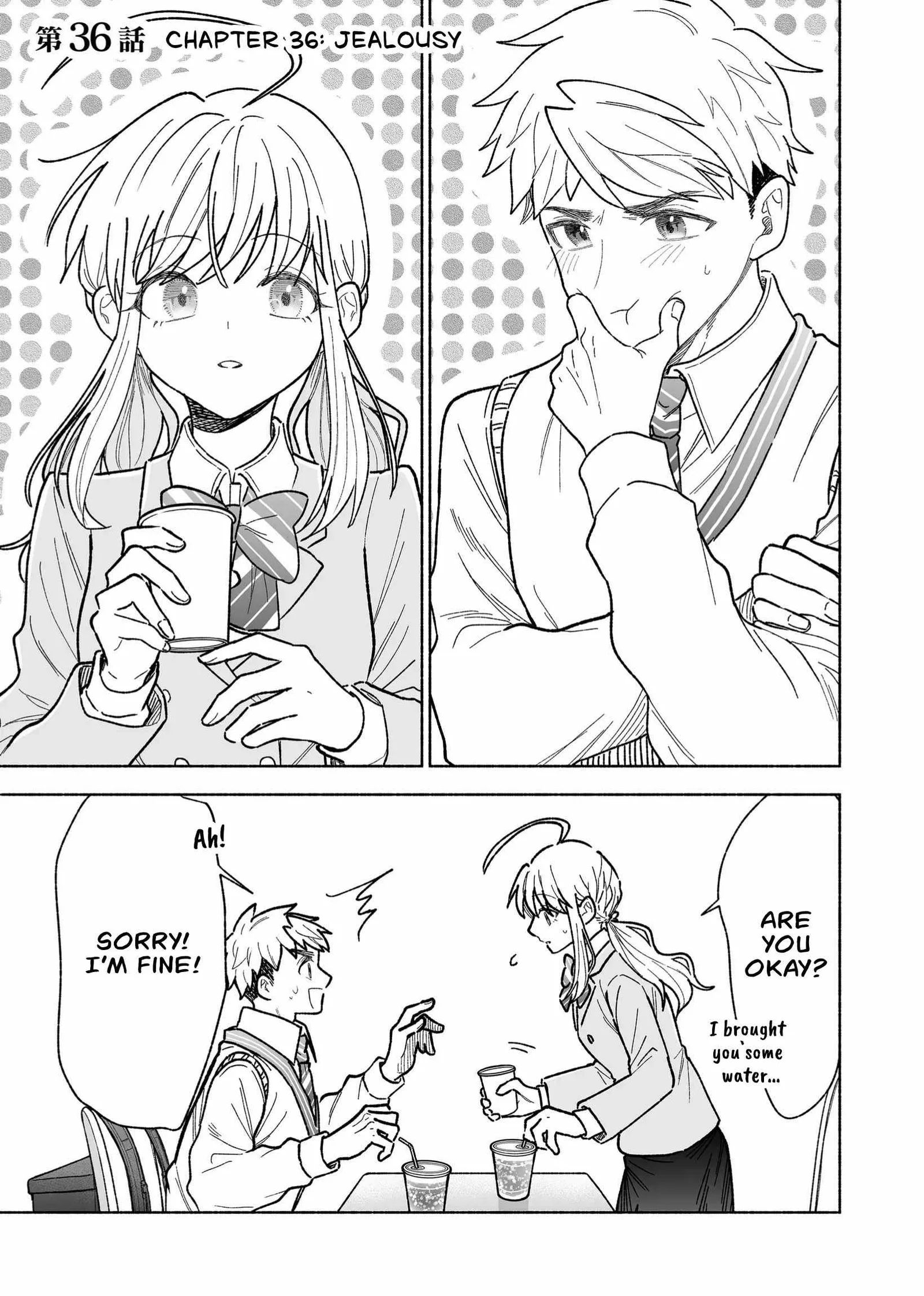 Kakkoii Onnanoko to 12-centi no Yakusoku Chapter 36 page 1