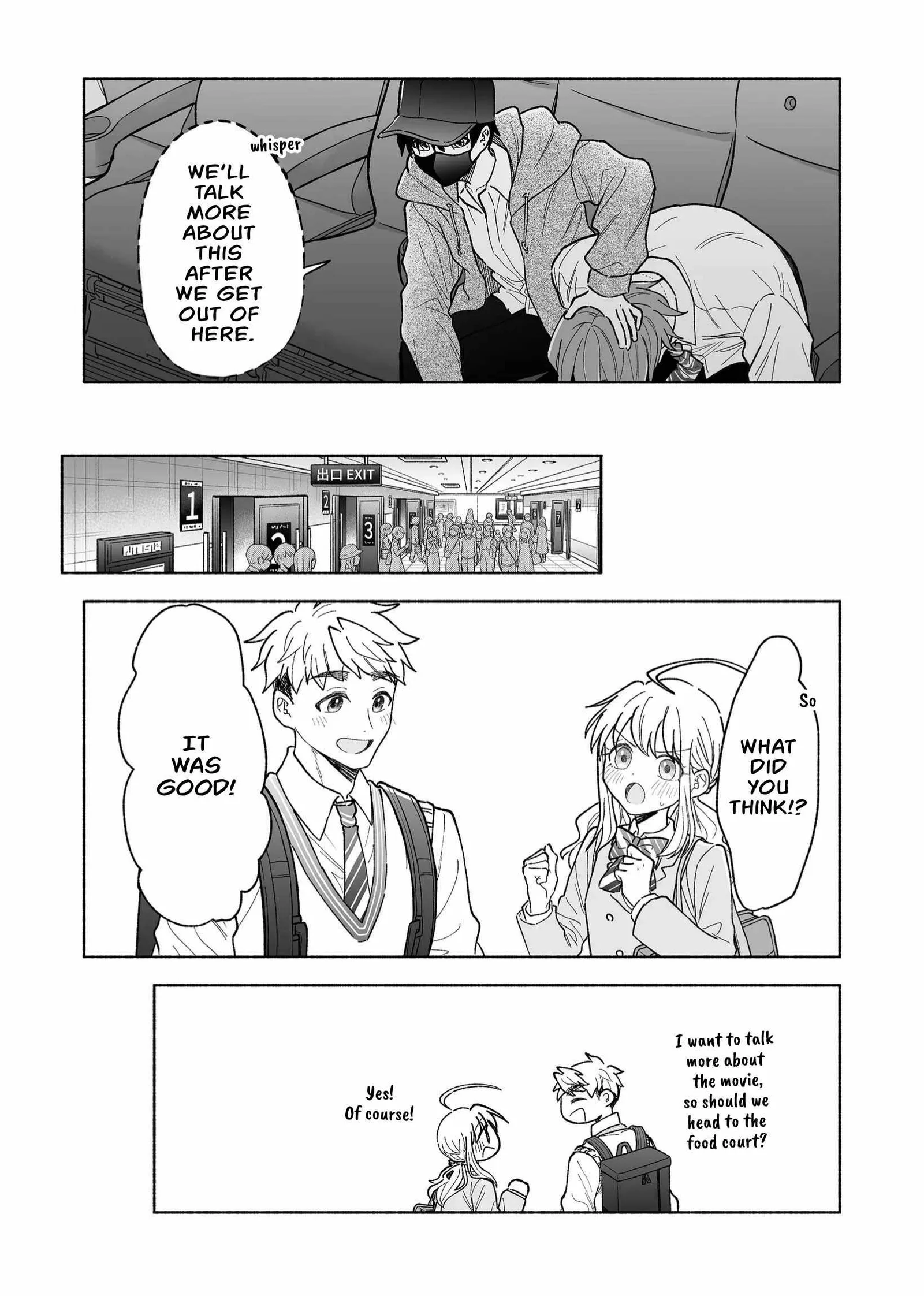Kakkoii Onnanoko to 12-centi no Yakusoku Chapter 35 page 3