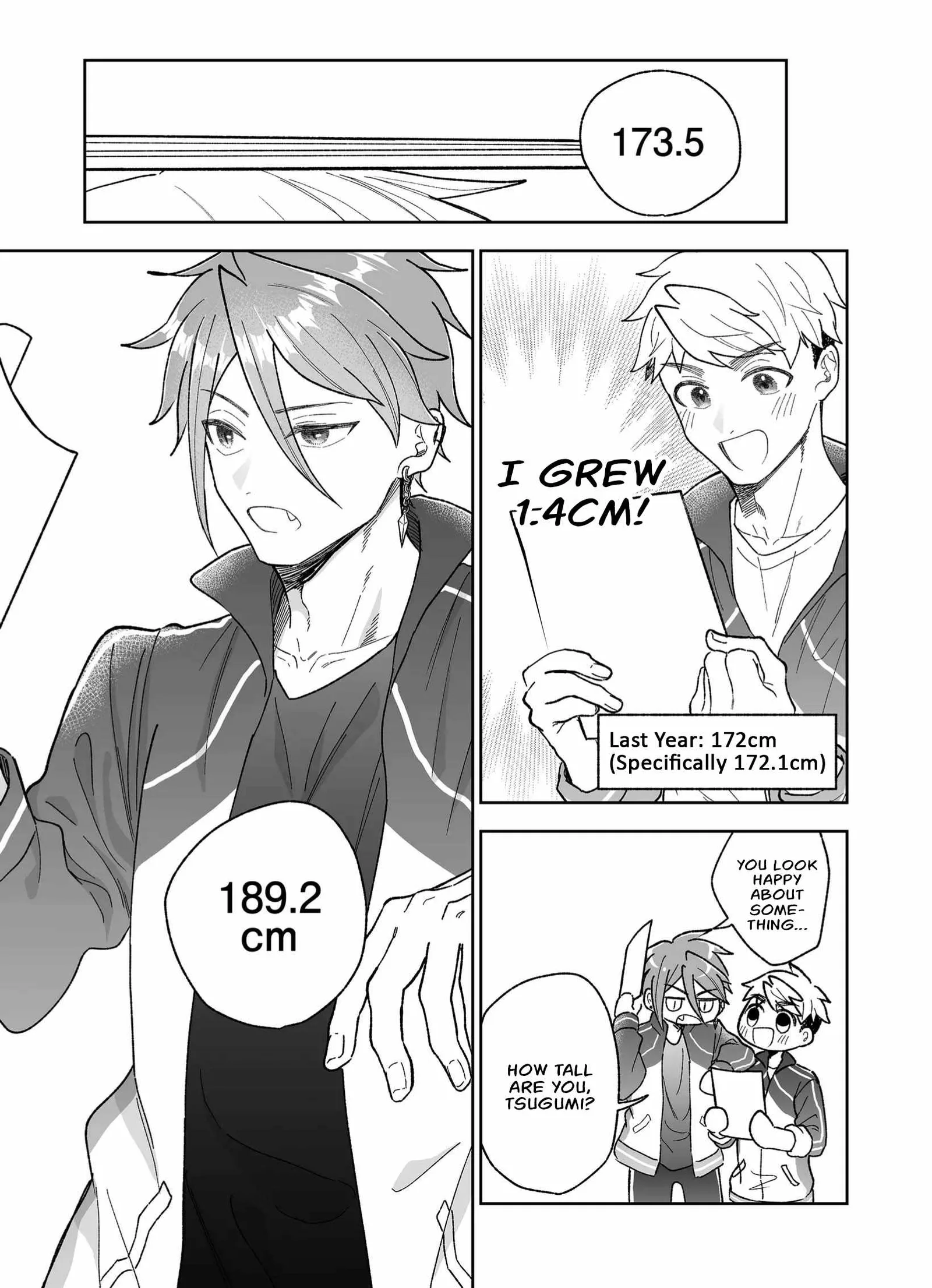 Kakkoii Onnanoko to 12-centi no Yakusoku Chapter 33 page 9