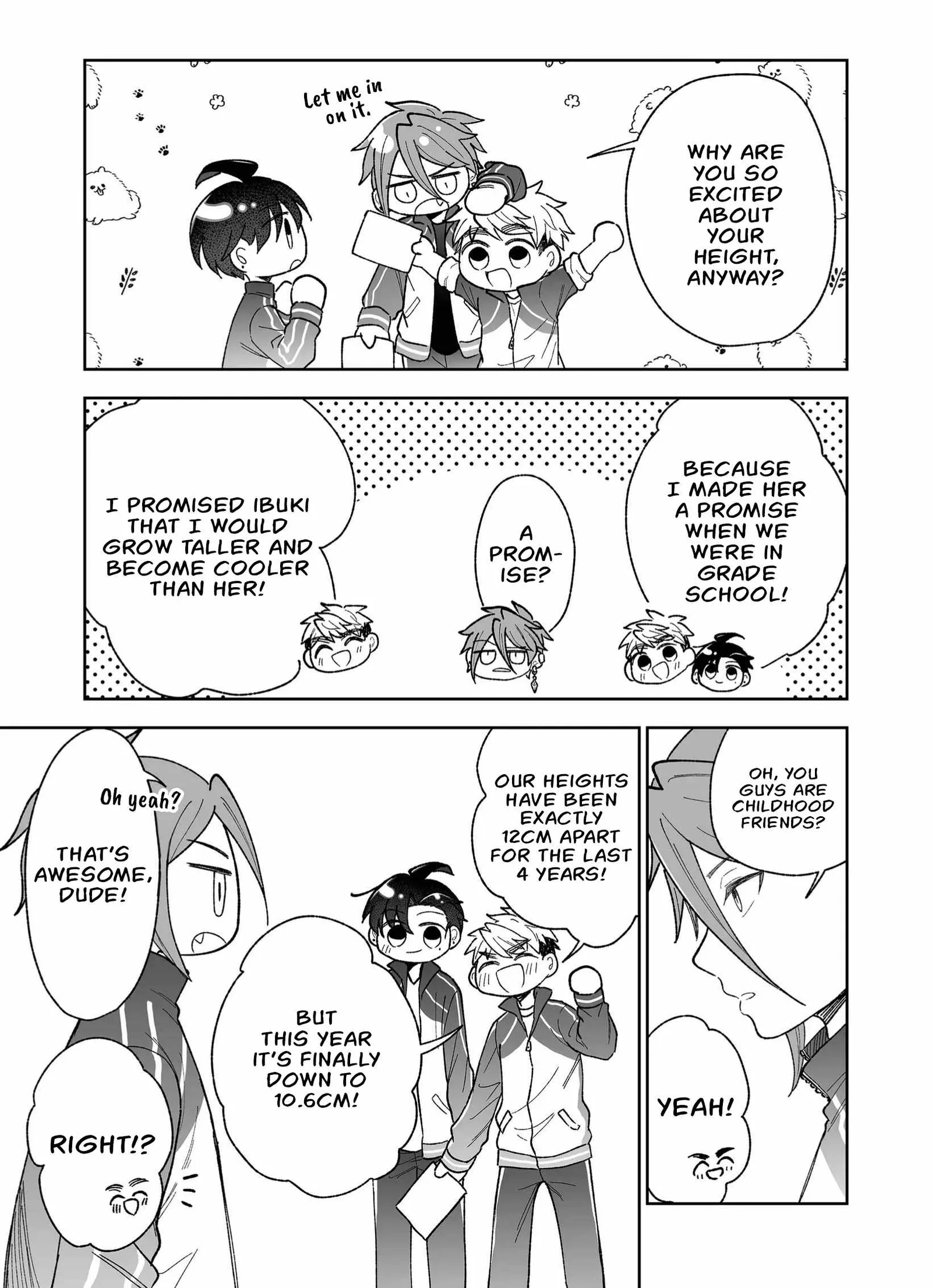 Kakkoii Onnanoko to 12-centi no Yakusoku Chapter 33 page 15