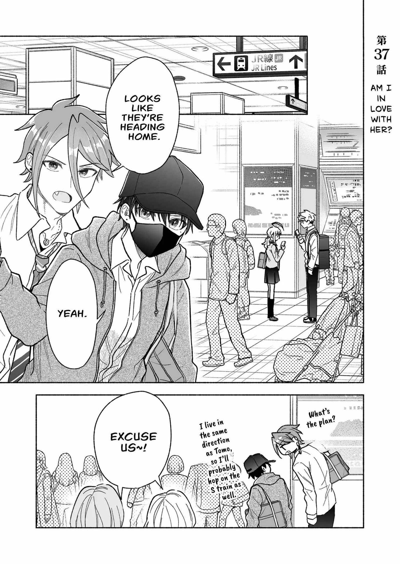 Kakkoii Onnanoko to 12-centi no Yakusoku Chapter 37 page 1