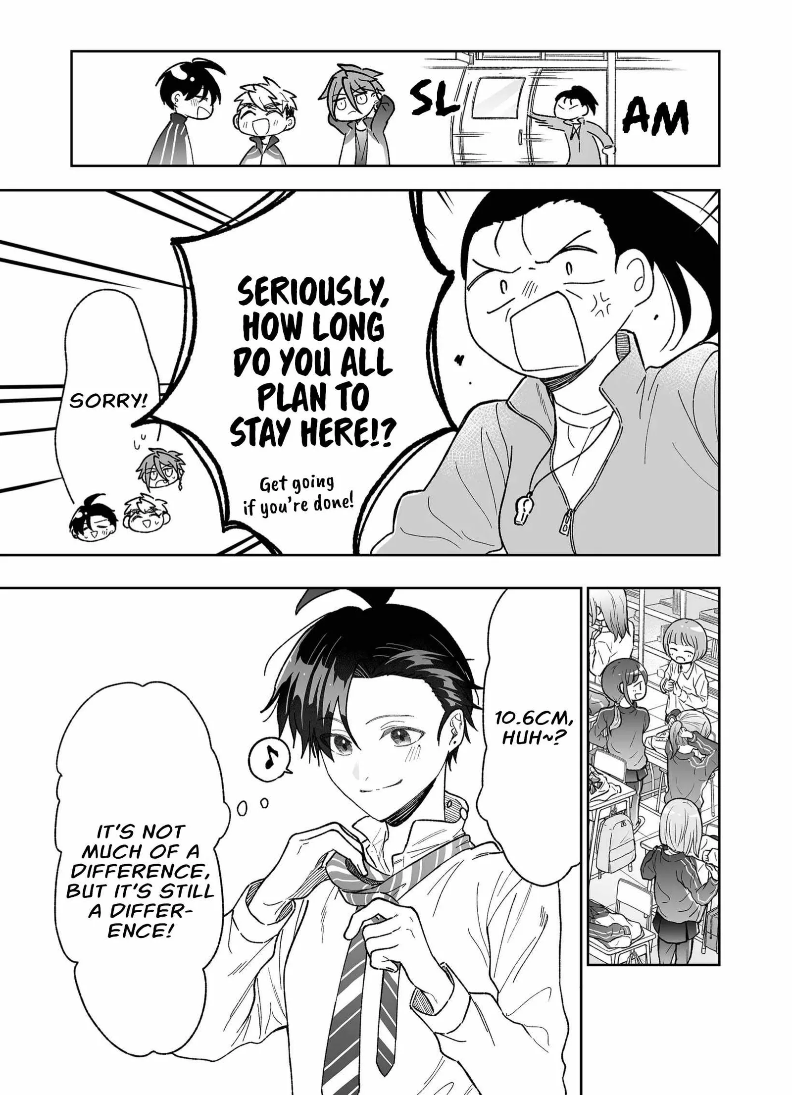 Kakkoii Onnanoko to 12-centi no Yakusoku Chapter 33 page 17