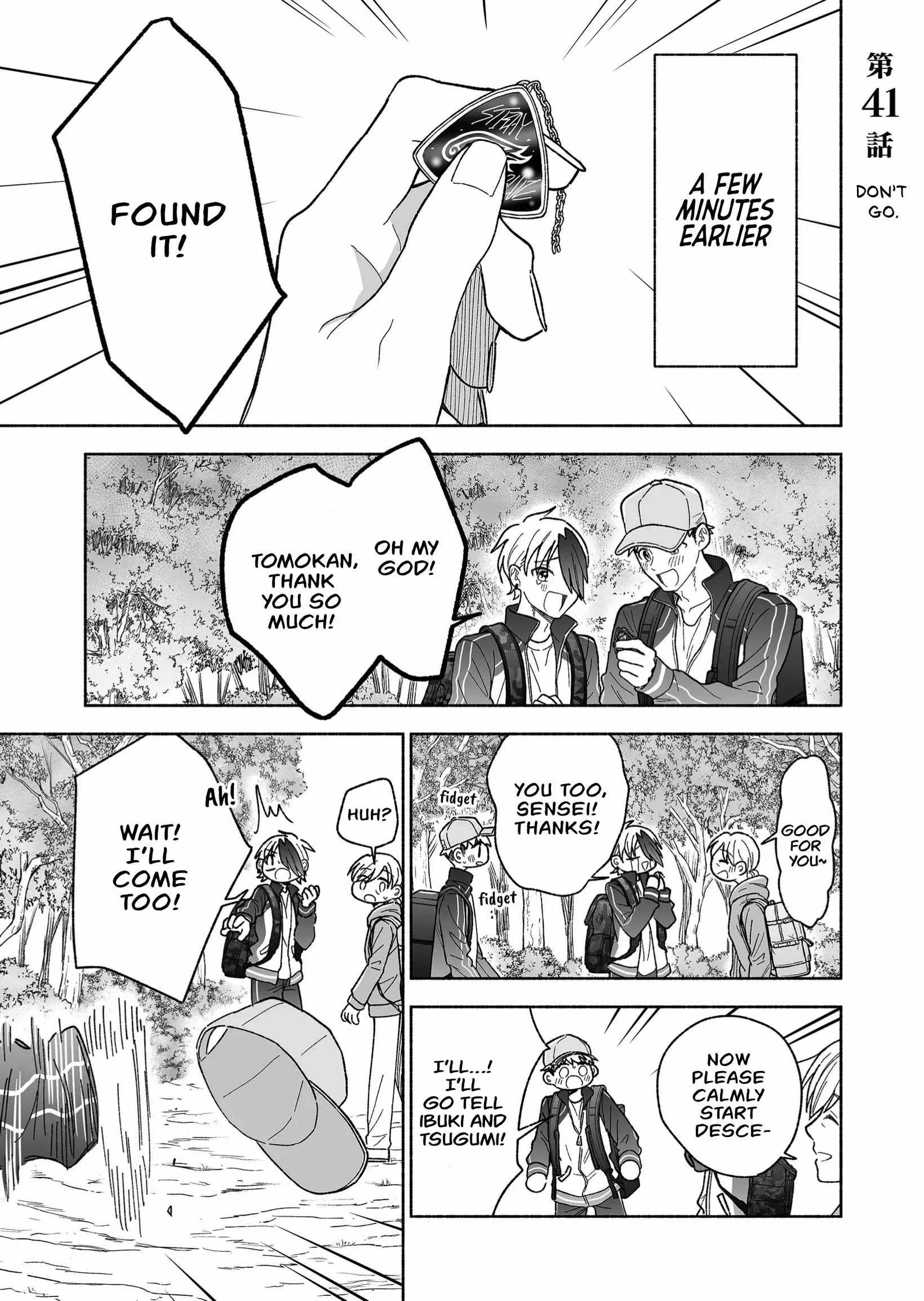 Kakkoii Onnanoko to 12-centi no Yakusoku Chapter 41 page 1