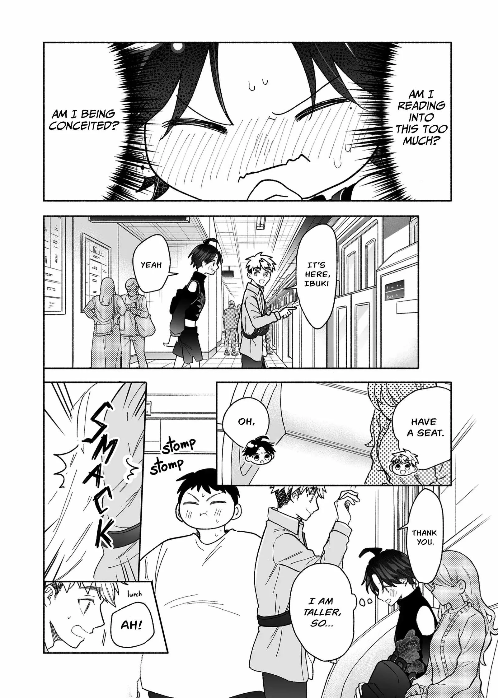 Kakkoii Onnanoko to 12-centi no Yakusoku Chapter 43 page 14