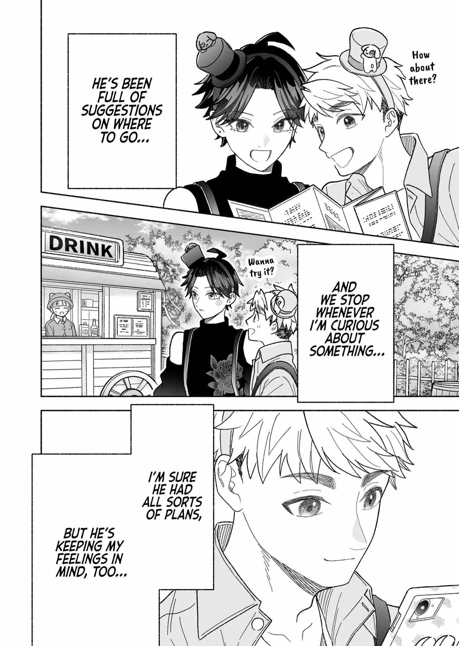 Kakkoii Onnanoko to 12-centi no Yakusoku Chapter 44 page 12