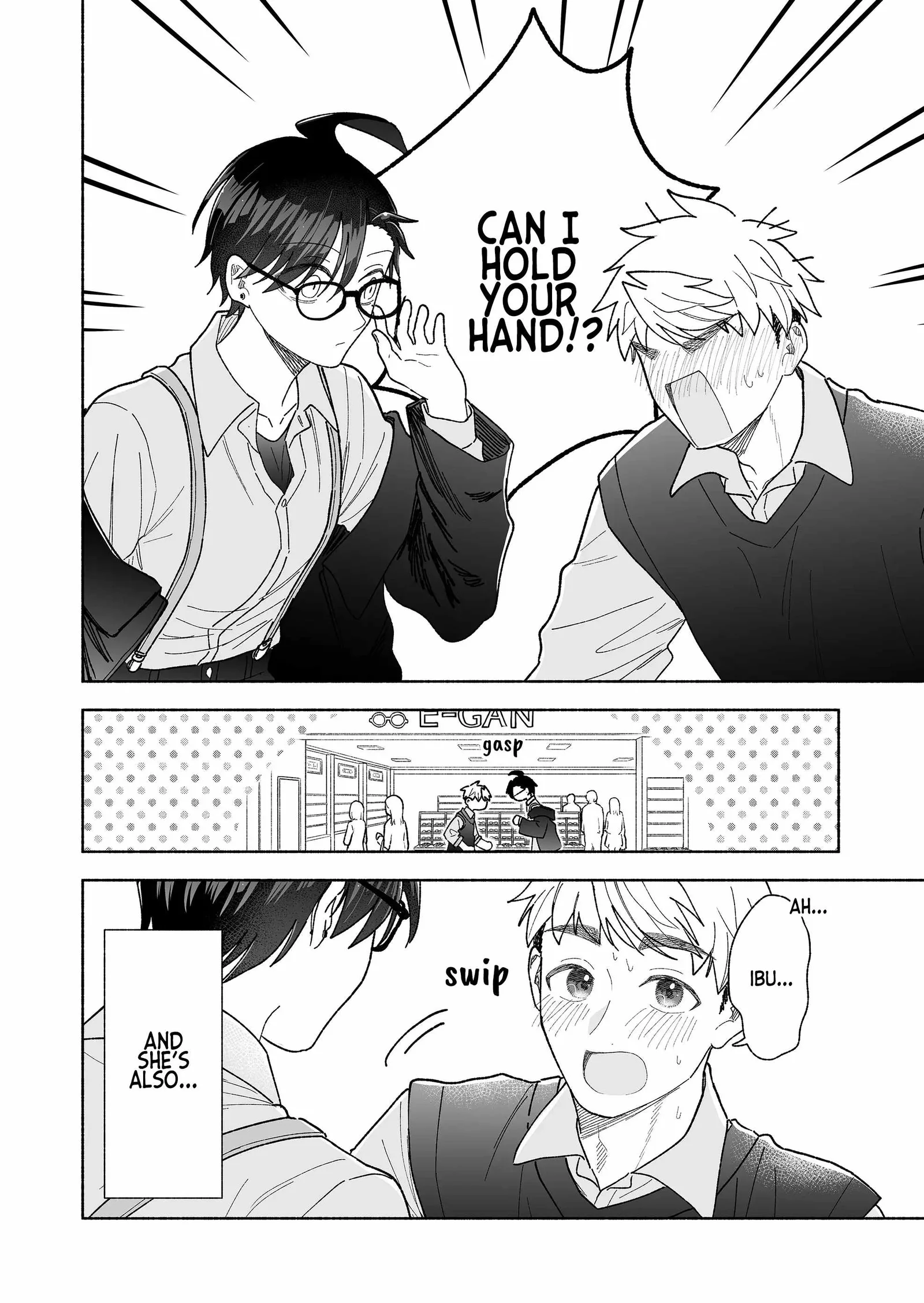 Kakkoii Onnanoko to 12-centi no Yakusoku Chapter 48.5 page 10