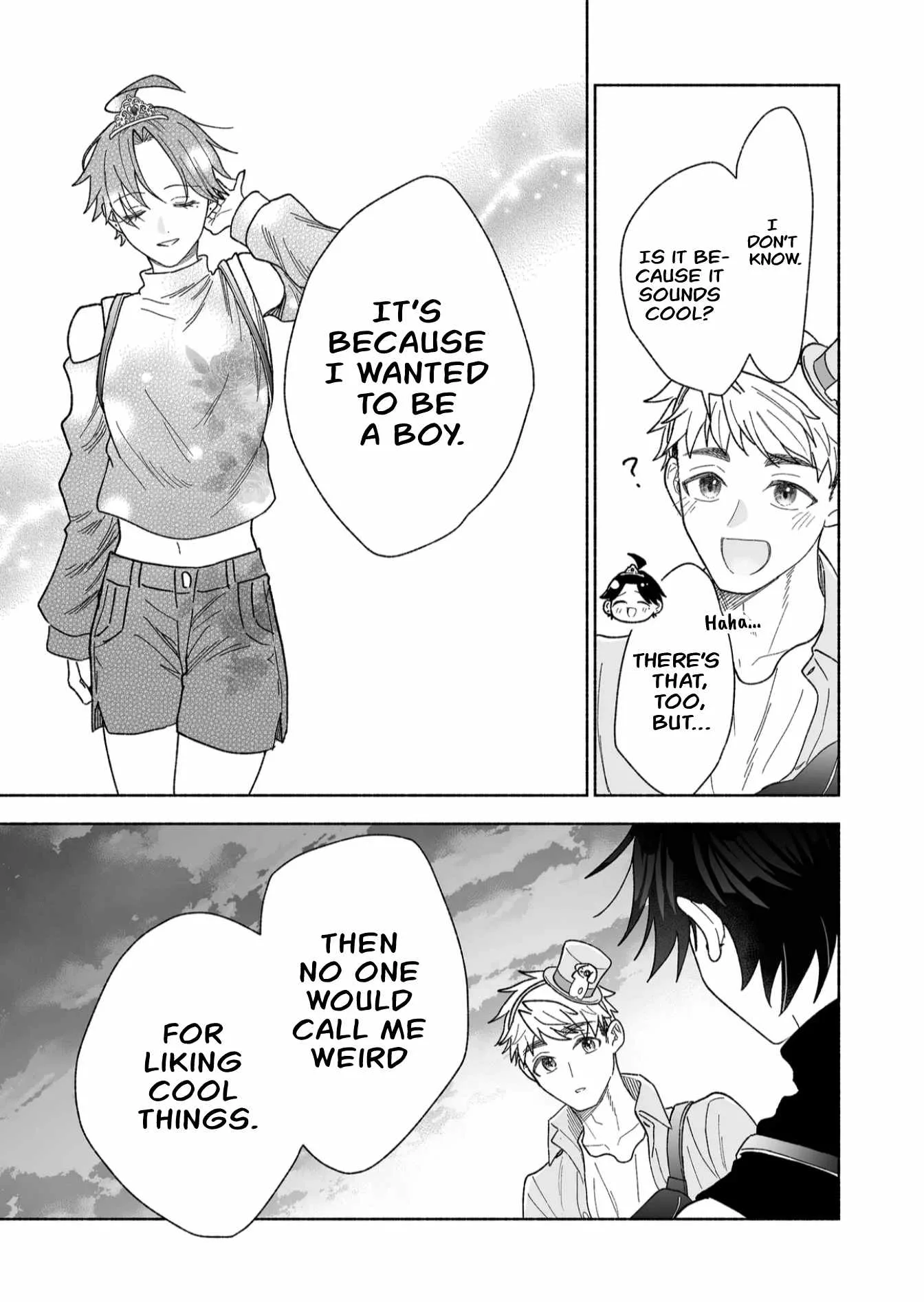 Kakkoii Onnanoko to 12-centi no Yakusoku Chapter 47 page 17
