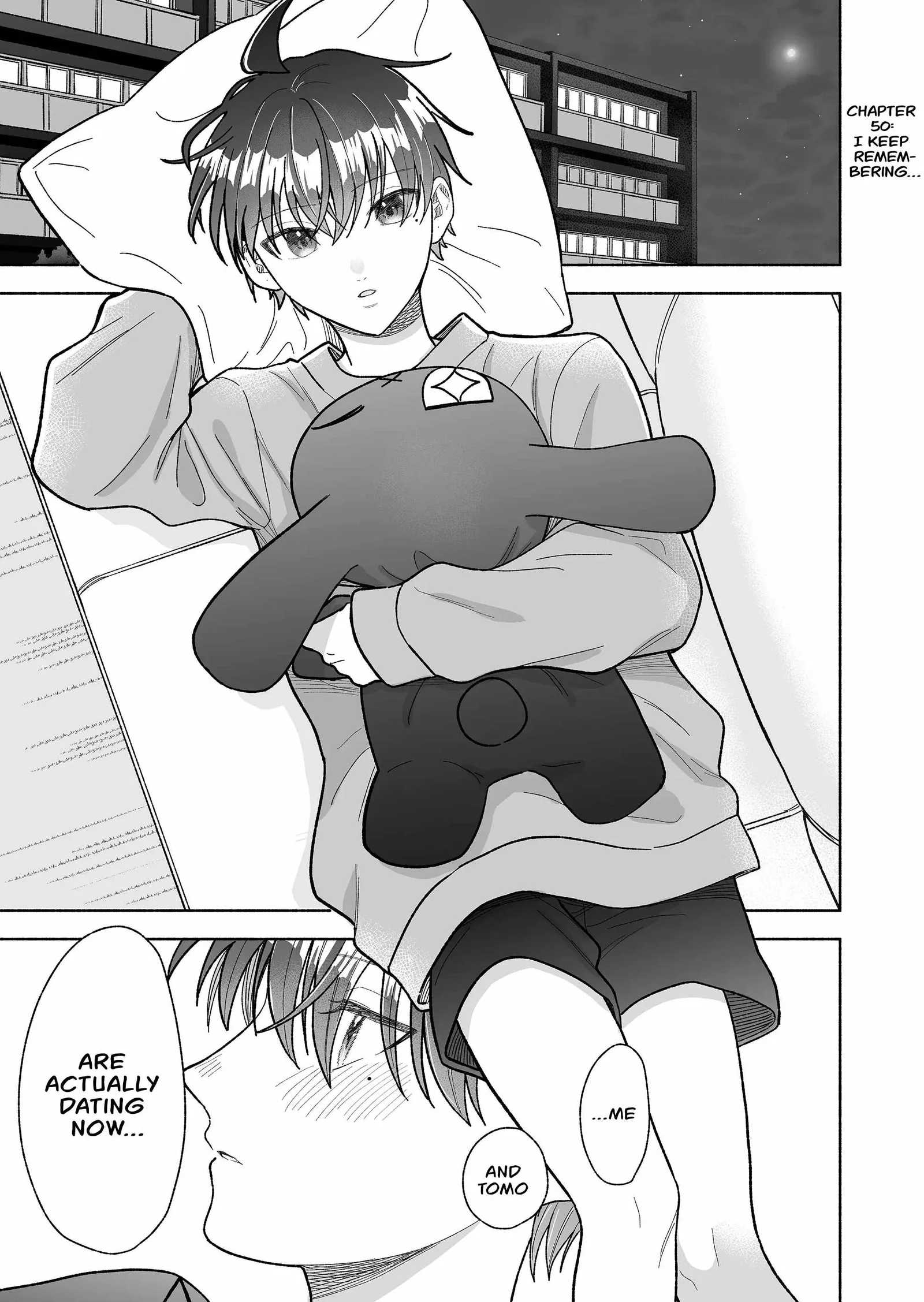 Kakkoii Onnanoko to 12-centi no Yakusoku Chapter 50 page 1