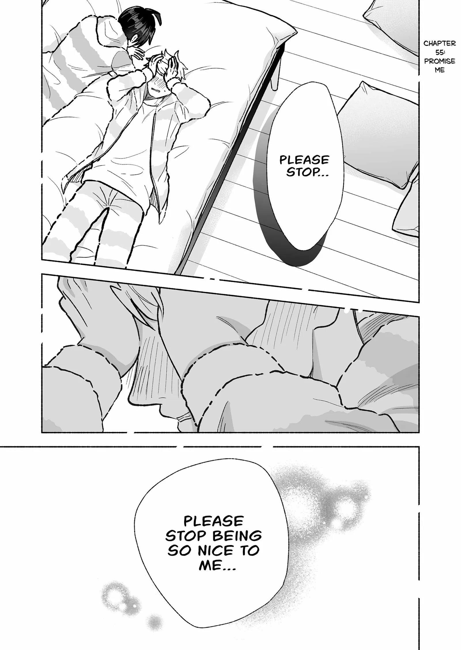 Kakkoii Onnanoko to 12-centi no Yakusoku Chapter 55 page 1
