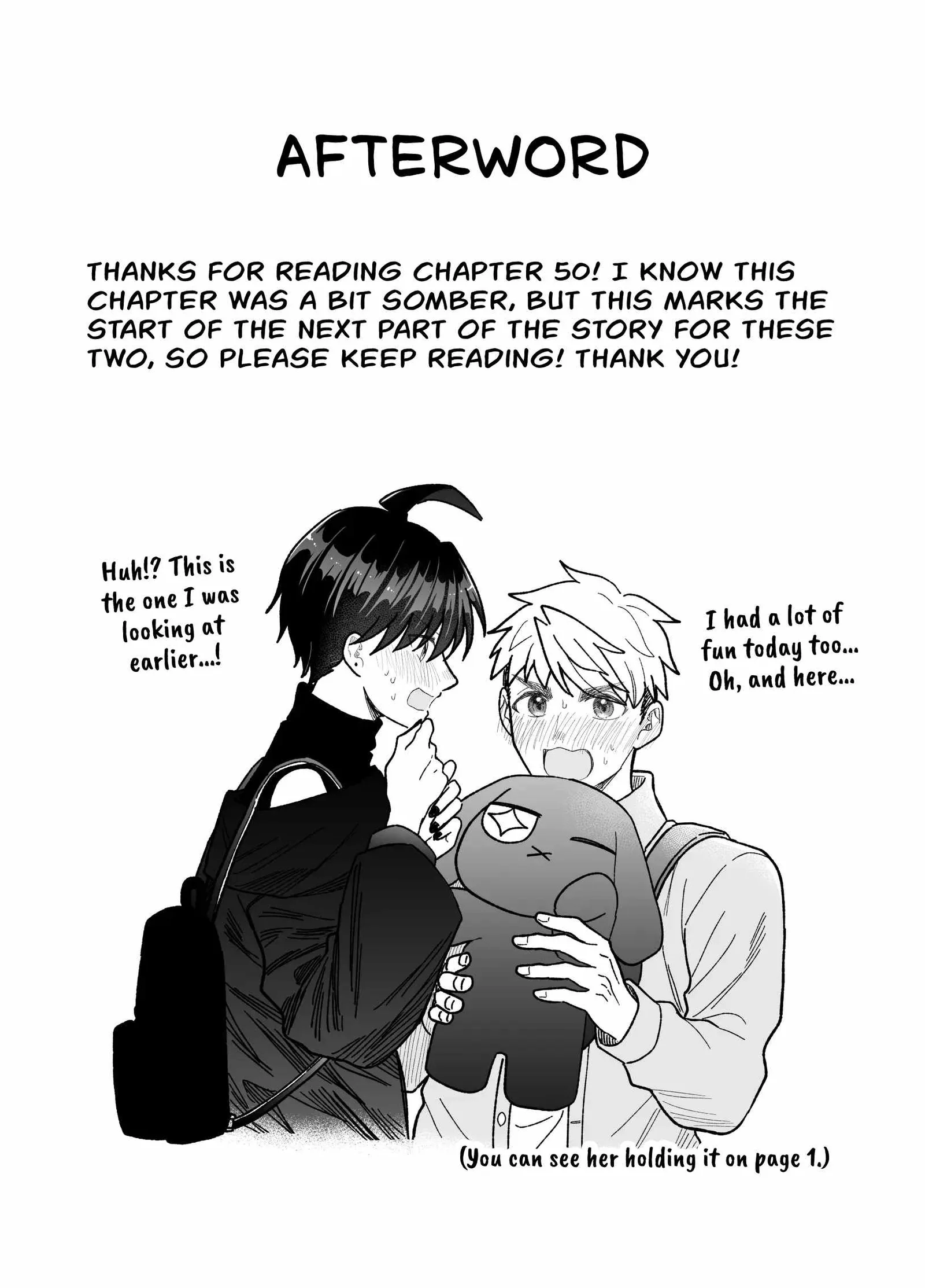 Kakkoii Onnanoko to 12-centi no Yakusoku Chapter 50 page 15