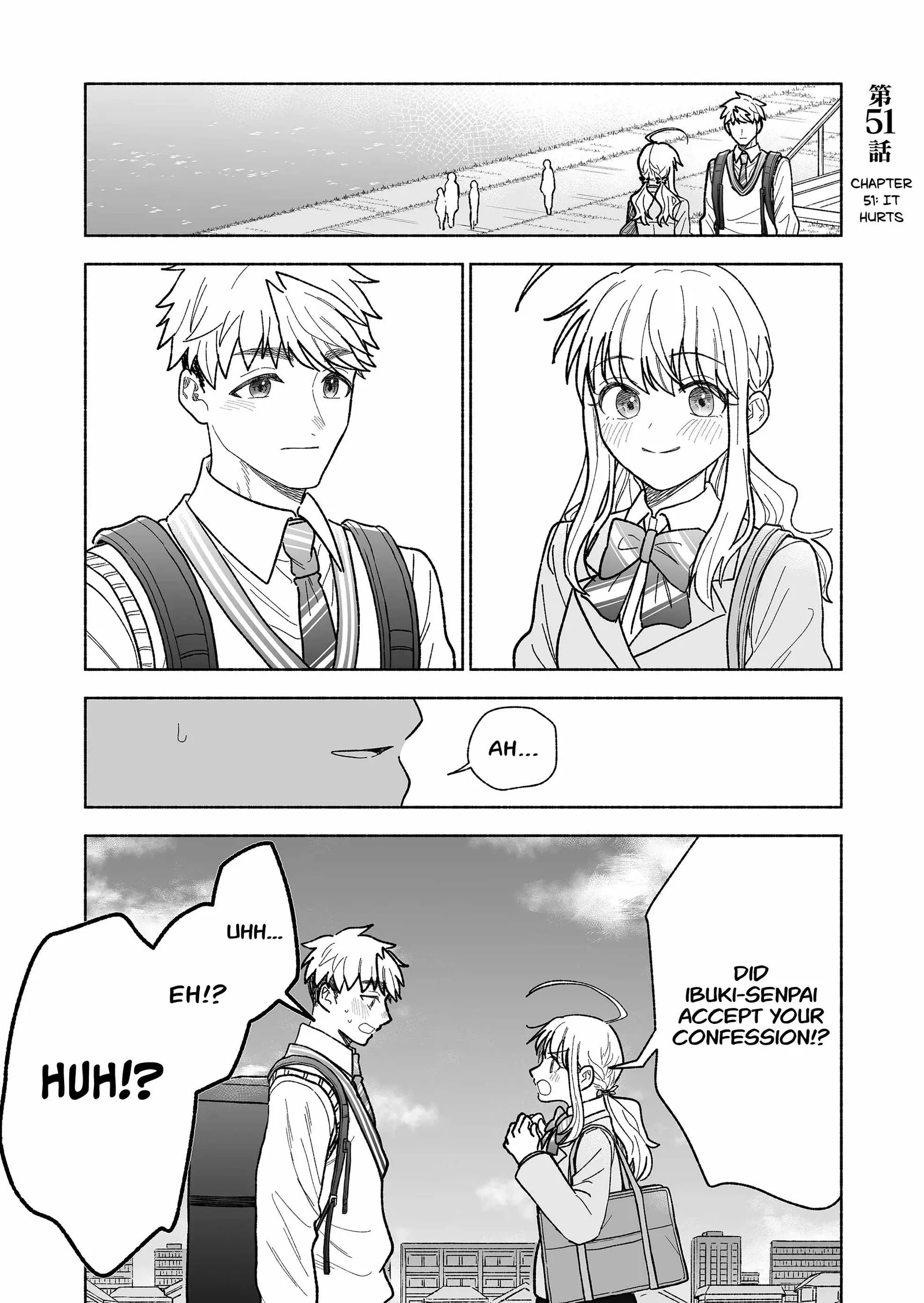 Kakkoii Onnanoko to 12-centi no Yakusoku Chapter 51 page 1