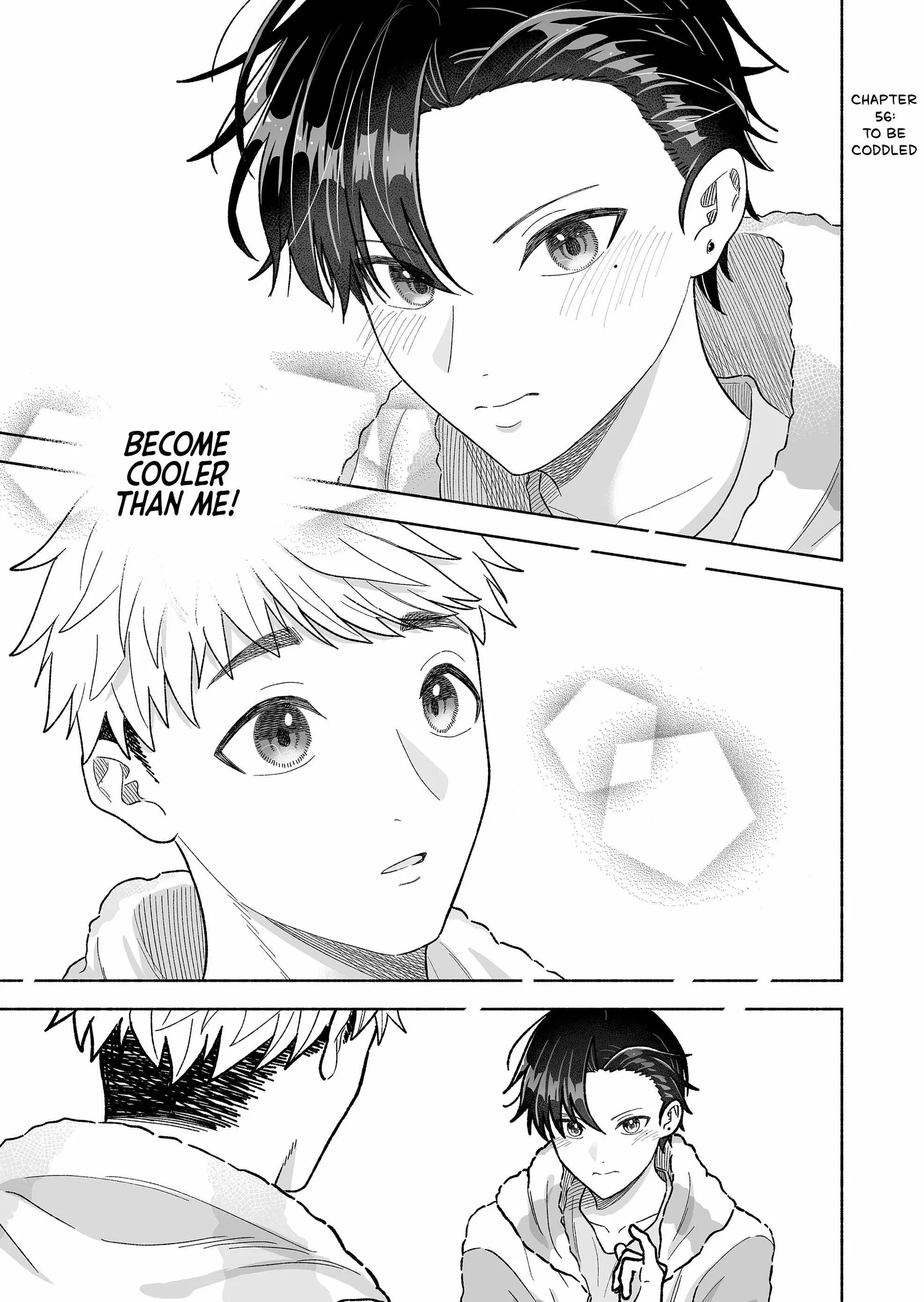 Kakkoii Onnanoko to 12-centi no Yakusoku Chapter 56 page 1
