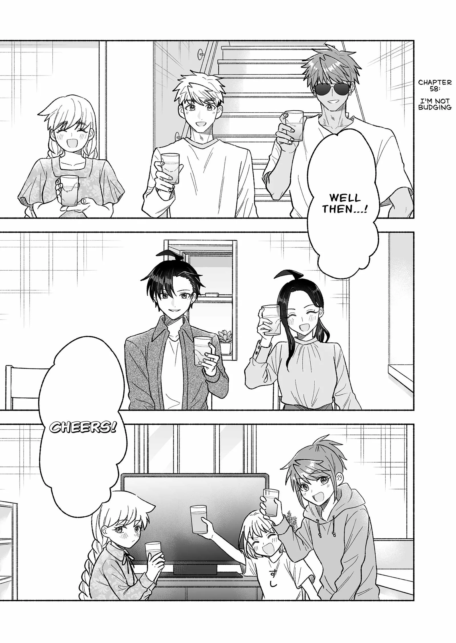 Kakkoii Onnanoko to 12-centi no Yakusoku Chapter 58 page 1