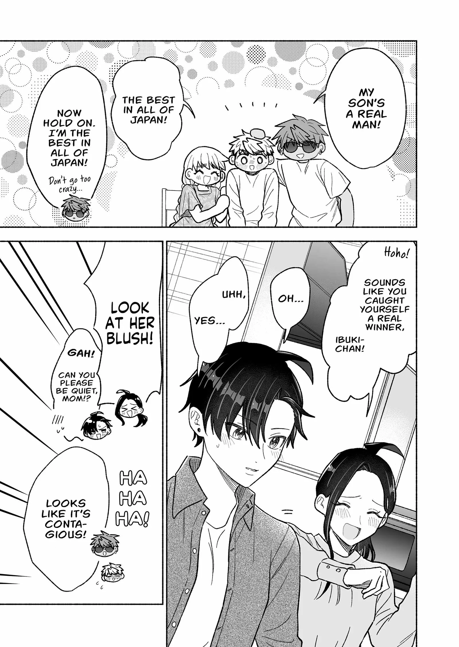 Kakkoii Onnanoko to 12-centi no Yakusoku Chapter 58 page 3