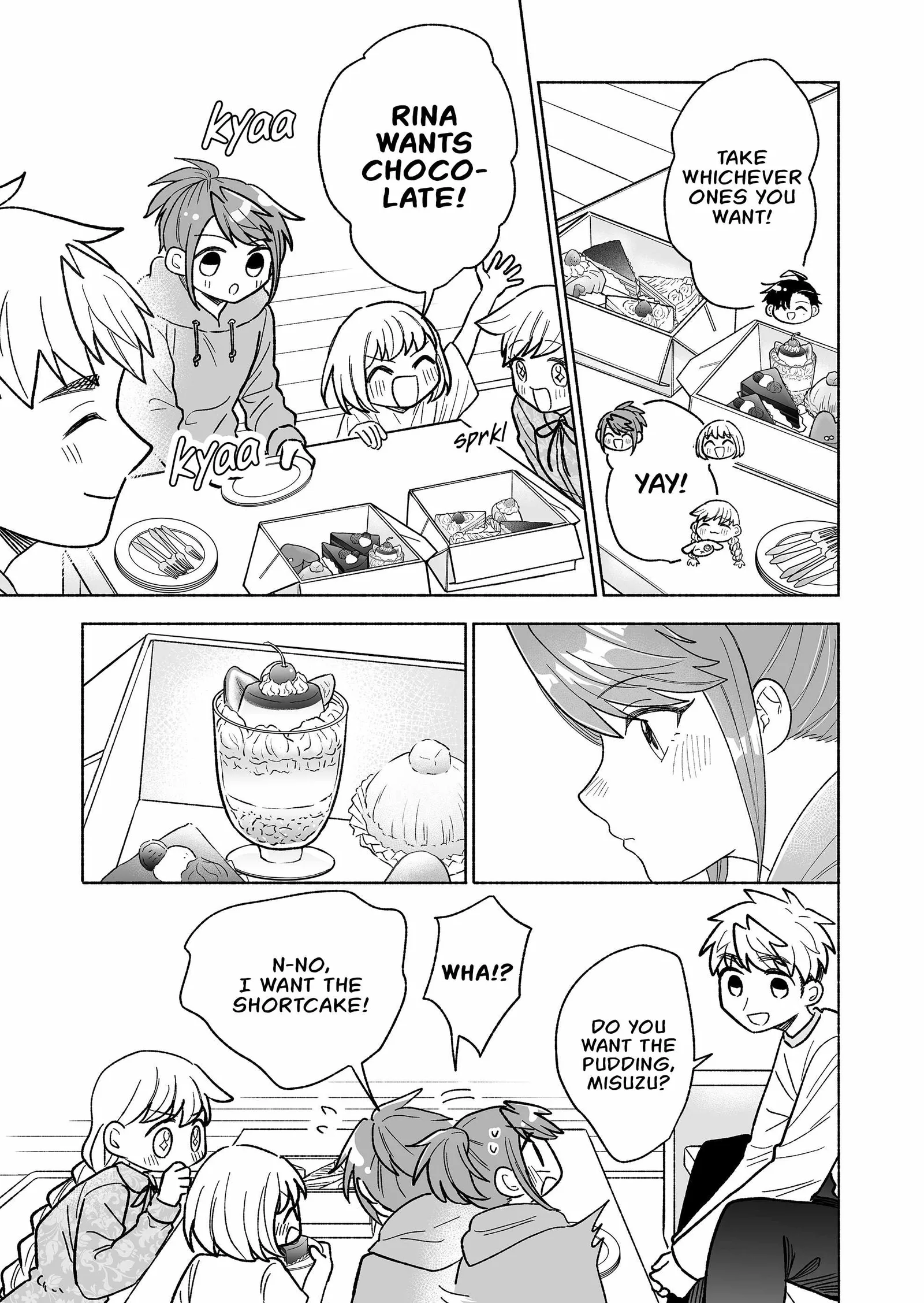 Kakkoii Onnanoko to 12-centi no Yakusoku Chapter 58 page 9