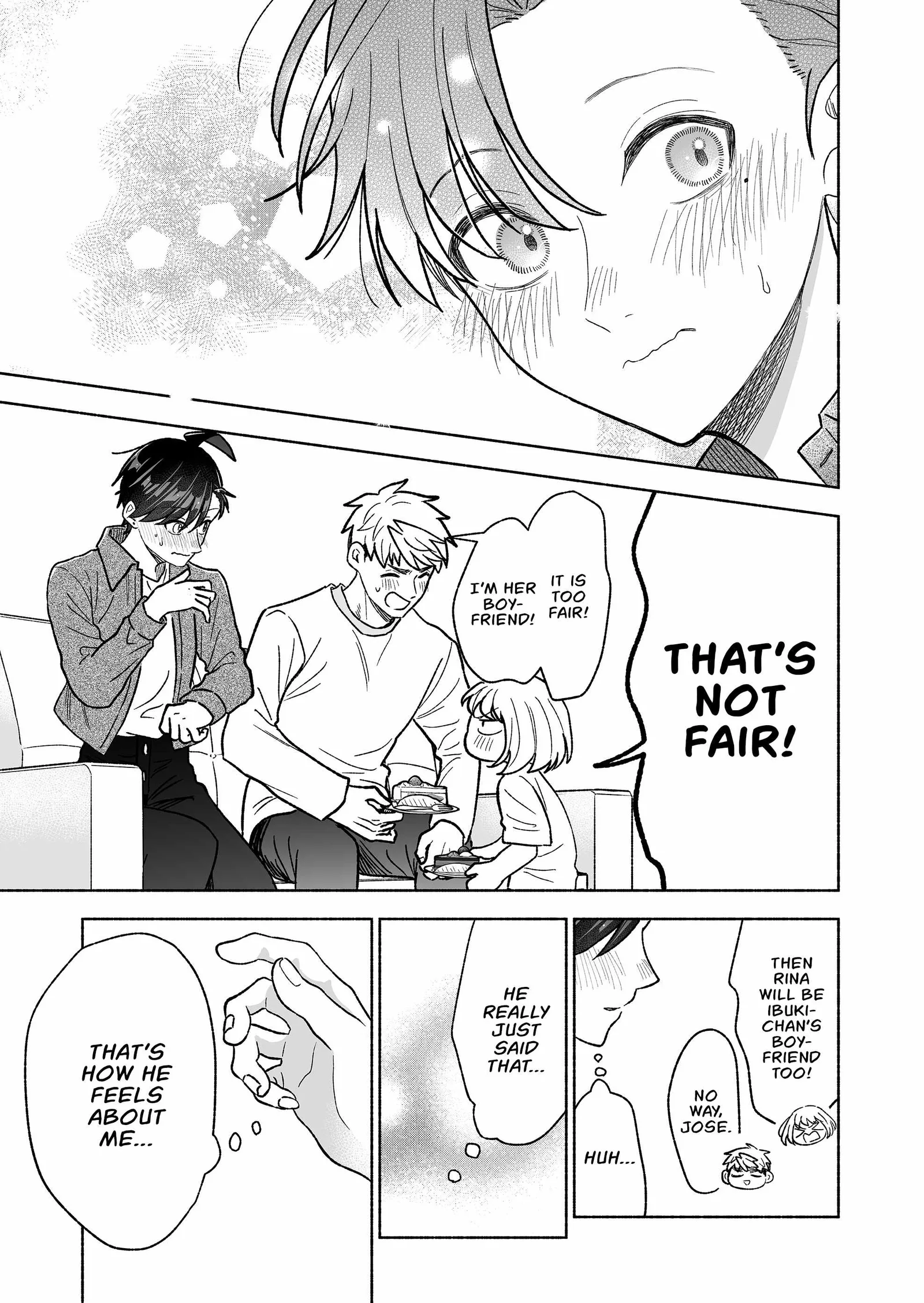 Kakkoii Onnanoko to 12-centi no Yakusoku Chapter 58 page 15
